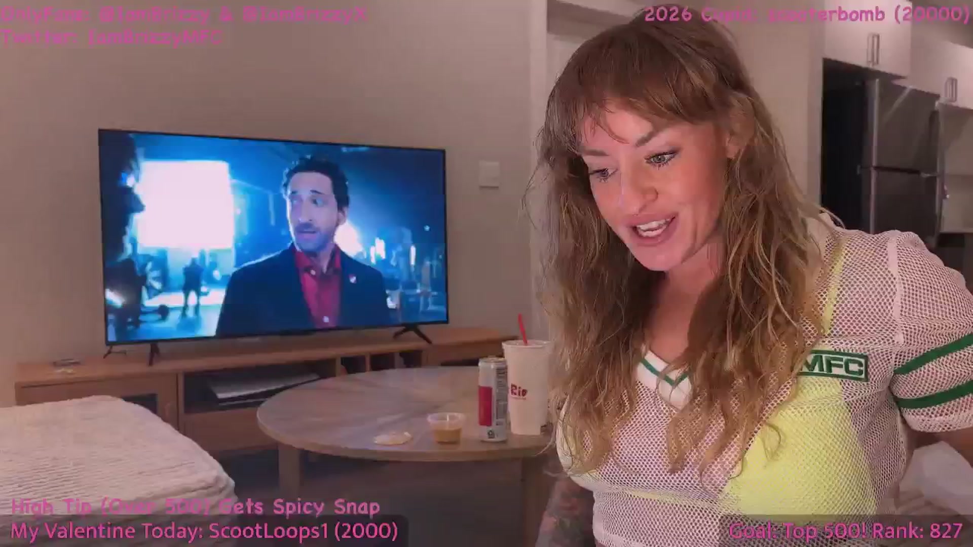 Gallery image thumbnail from Brizzy's myfreecams stream on, 02/09/2026, 03:32 image 2 of 20