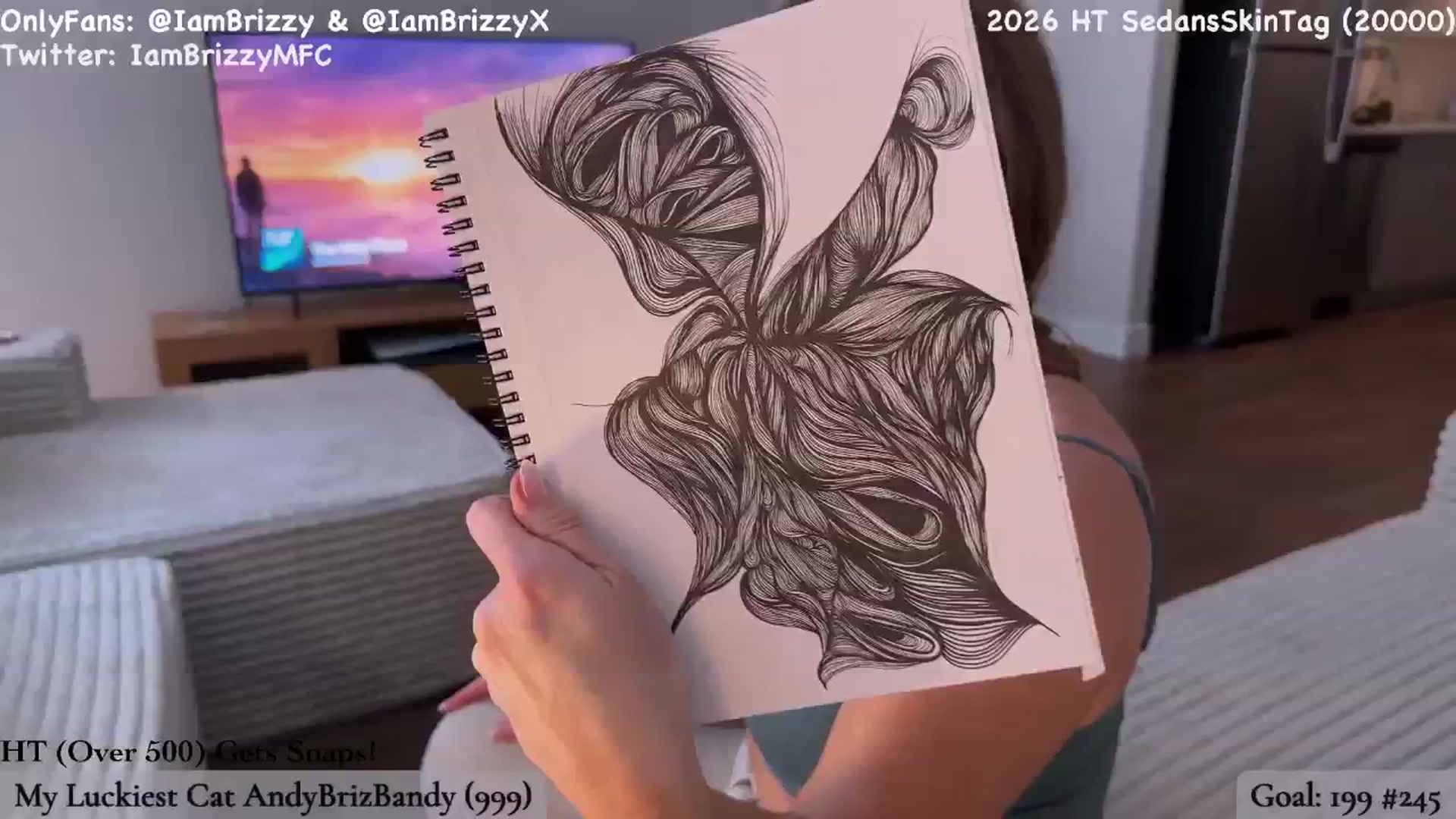 Gallery image thumbnail from Brizzy's myfreecams stream on, 04/03/2026, 20:08 image 16 of 20