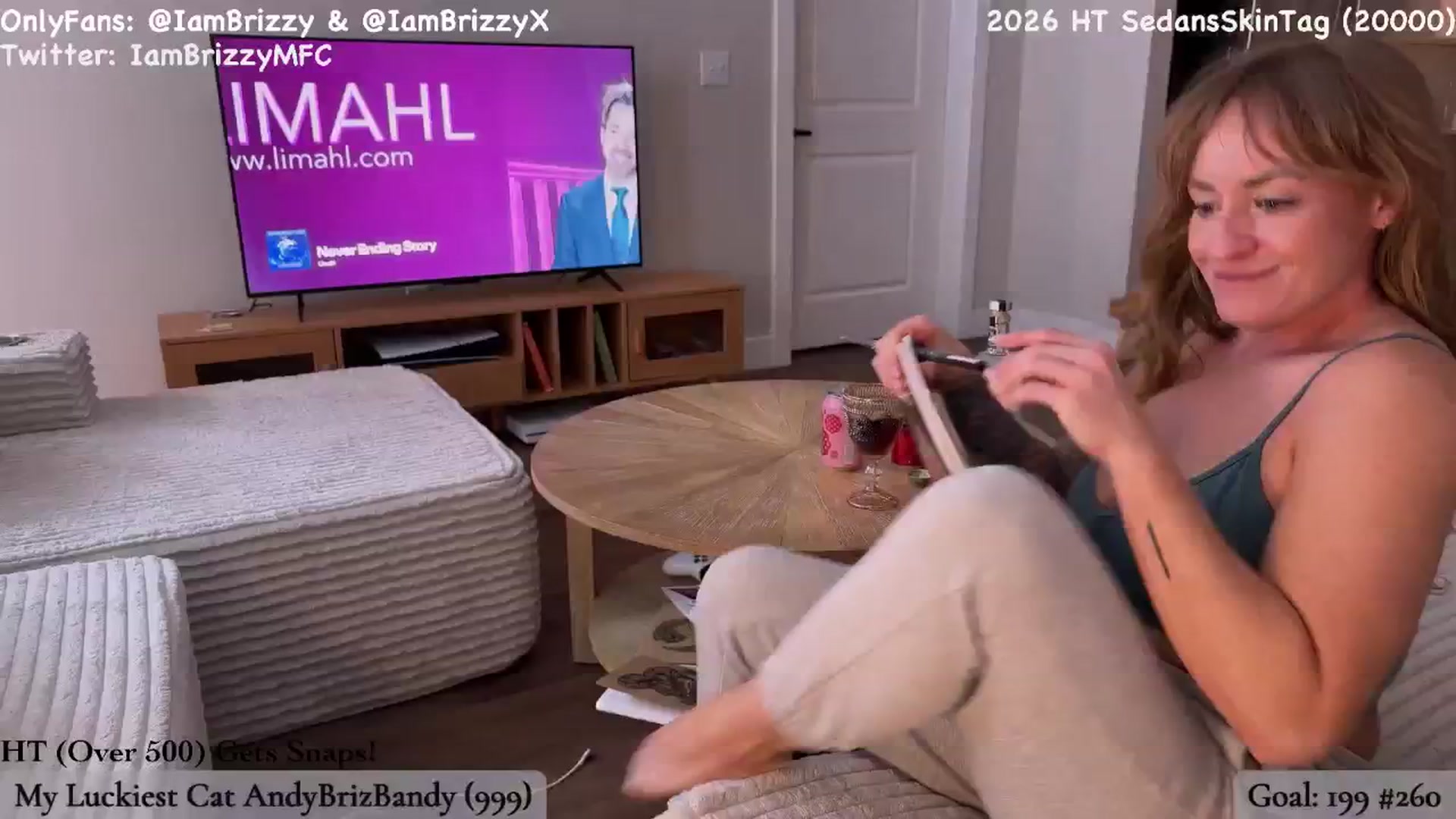 Gallery image thumbnail from Brizzy's myfreecams stream on, 04/03/2026, 20:08 image 9 of 20
