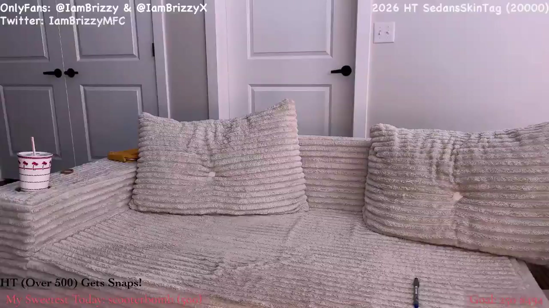 Gallery image thumbnail from Brizzy's myfreecams stream on, 05/24/2026, 21:31 image 20 of 20