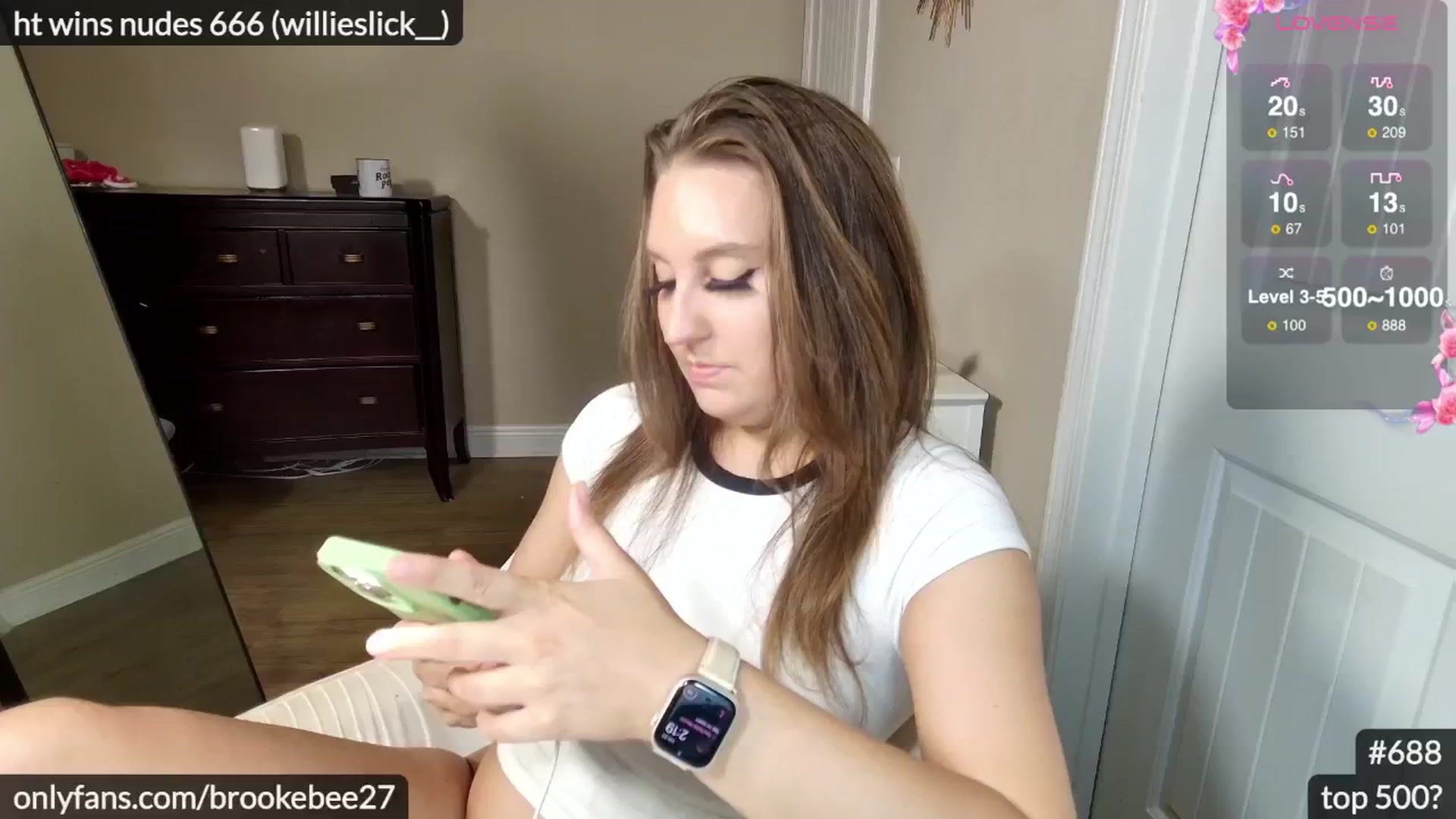 Gallery image thumbnail from BrookeBee's myfreecams stream on, 06/21/2024, 07:48 image 3 of 20