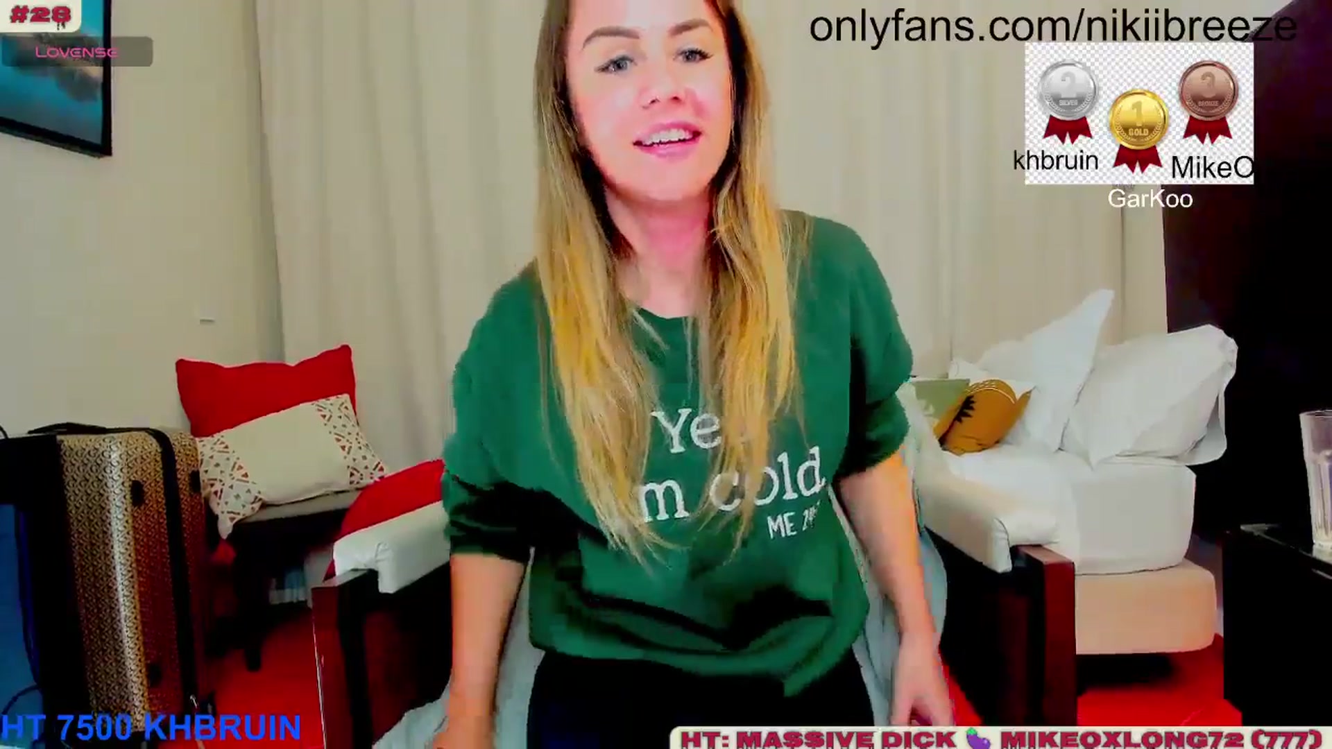 Gallery image thumbnail from BubblyTrouble's myfreecams stream on, 01/15/2025, 02:36 image 9 of 20