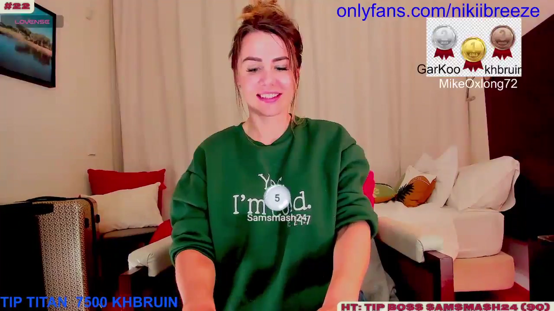 Gallery image thumbnail from BubblyTrouble's myfreecams stream on, 01/27/2025, 20:19 image 16 of 20