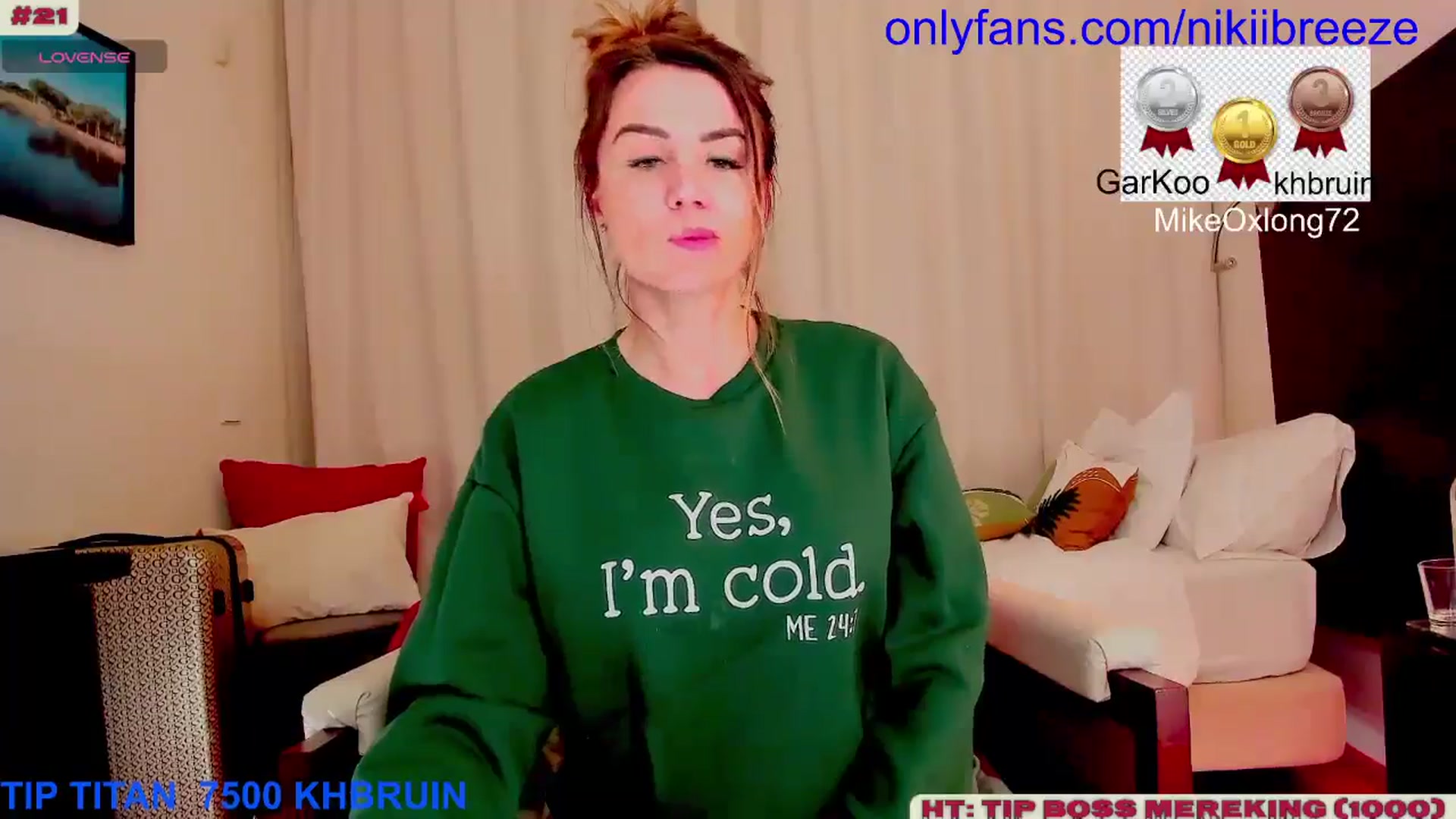 Gallery image thumbnail from BubblyTrouble's myfreecams stream on, 01/28/2025, 24:07 image 19 of 20