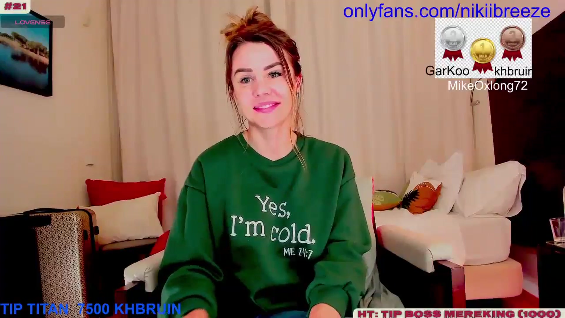 Gallery image thumbnail from BubblyTrouble's myfreecams stream on, 01/28/2025, 24:07 image 8 of 20