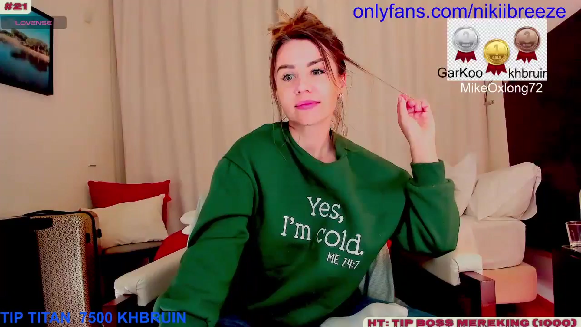 Gallery image thumbnail from BubblyTrouble's myfreecams stream on, 01/28/2025, 24:07 image 5 of 20