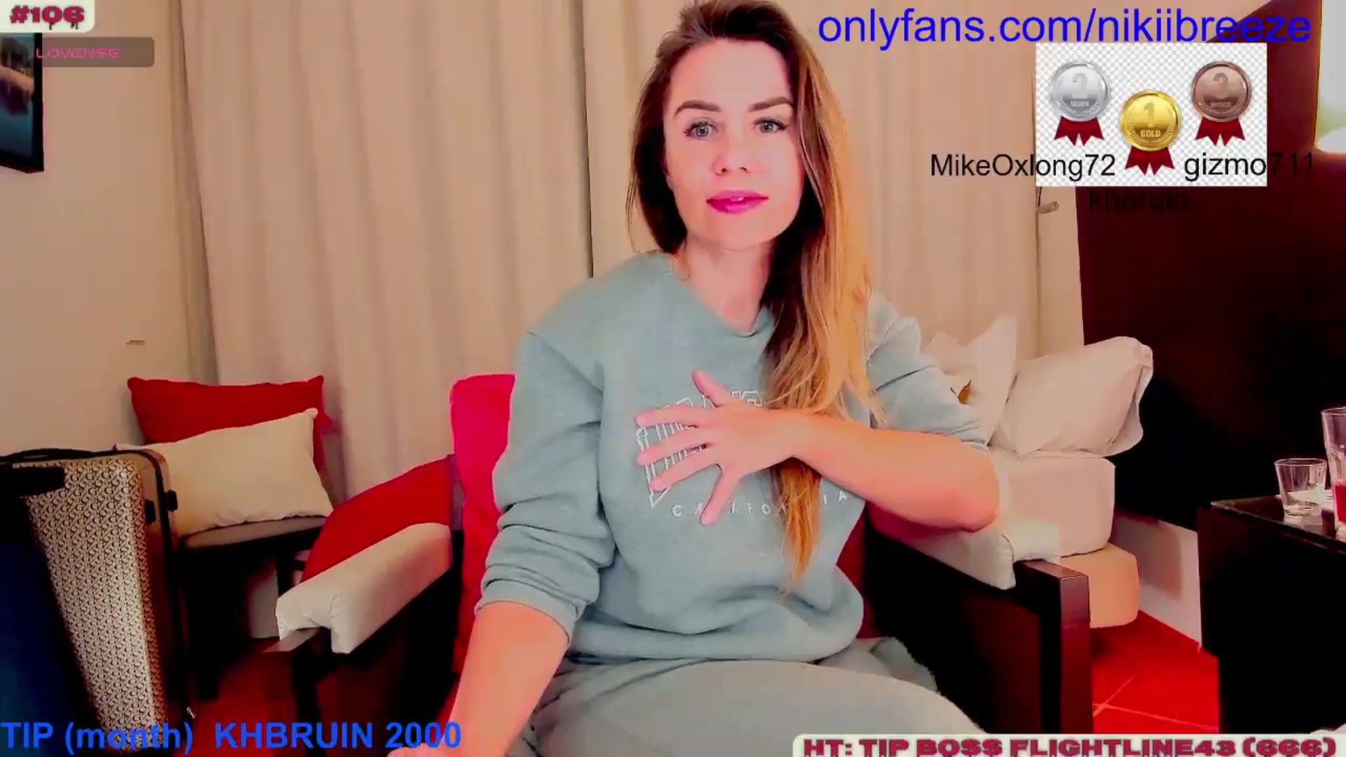Gallery image thumbnail from BubblyTrouble's myfreecams stream on, 02/02/2025, 23:41 image 6 of 20