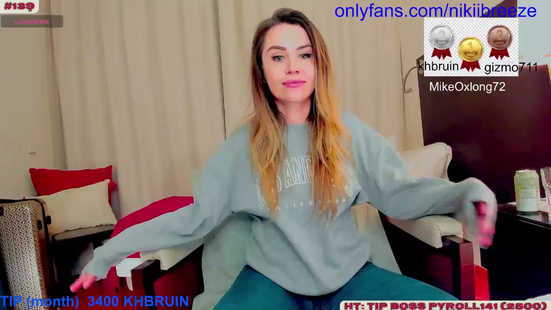 Gallery image thumbnail from BubblyTrouble's myfreecams stream on, 02/10/2025, 23:16 image 18 of 20
