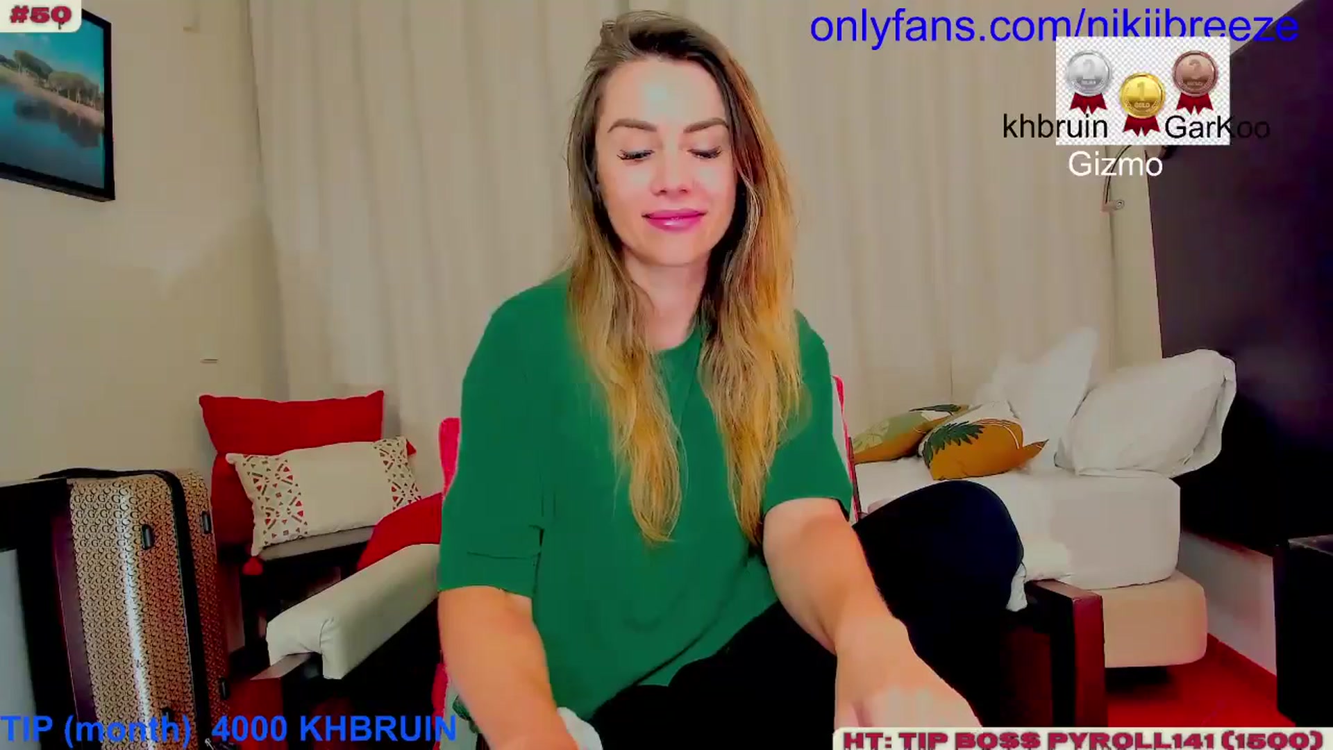Gallery image thumbnail from BubblyTrouble's myfreecams stream on, 03/05/2025, 19:40 image 4 of 20