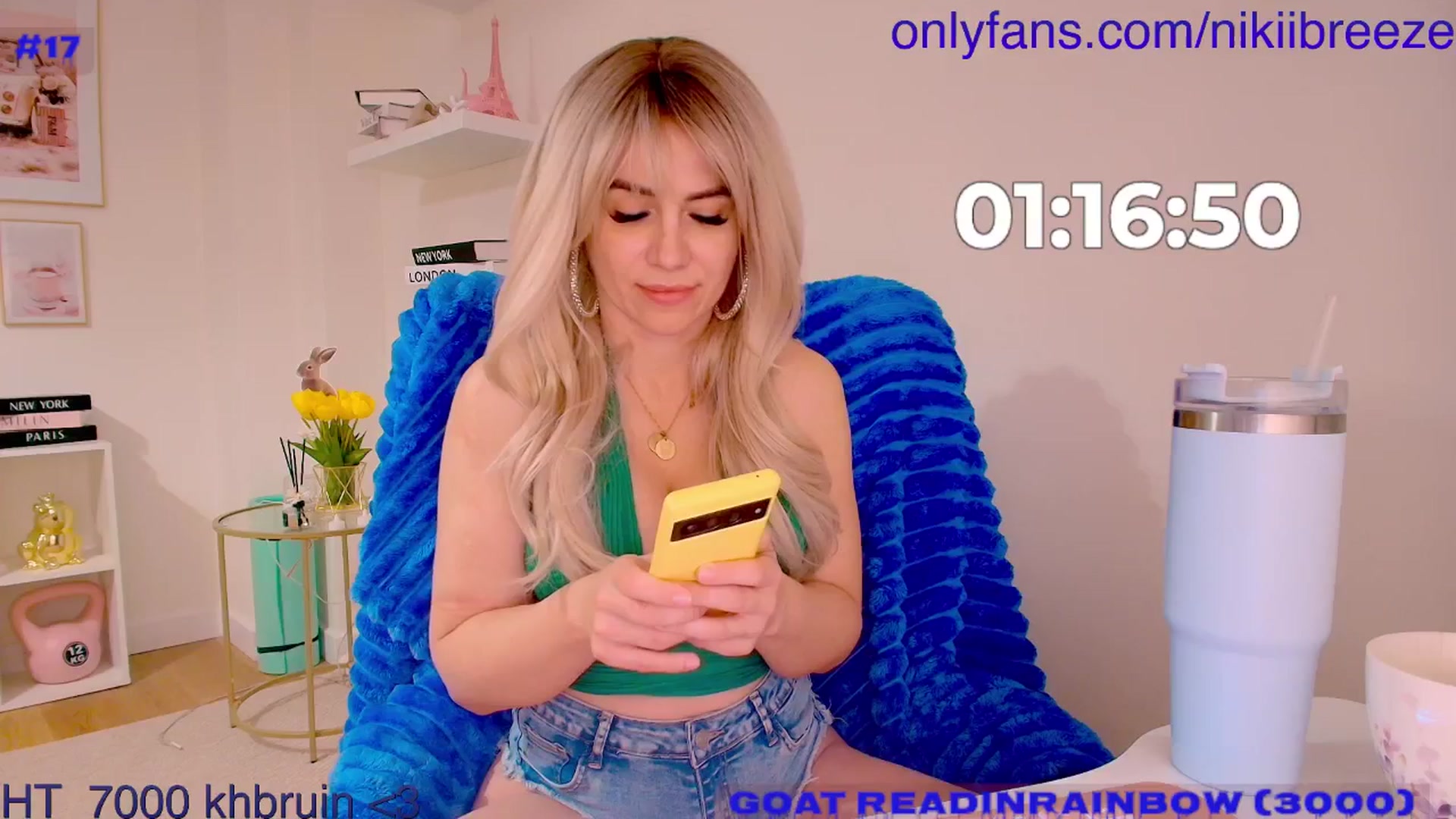Gallery image thumbnail from BubblyTrouble's myfreecams stream on, 04/28/2026, 21:56 image 18 of 20