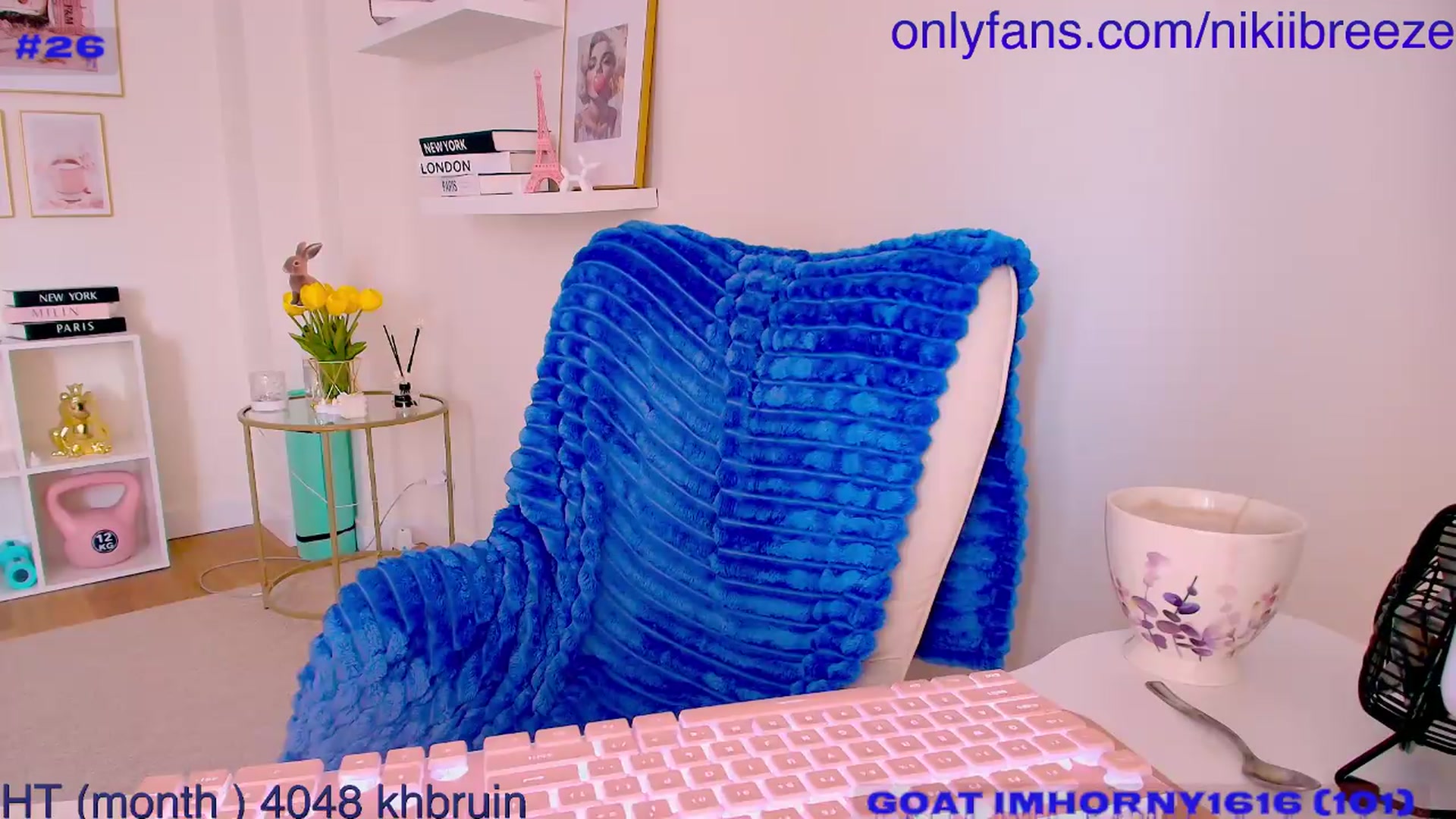 Gallery image thumbnail from BubblyTrouble's myfreecams stream on, 05/07/2026, 14:07 image 19 of 20