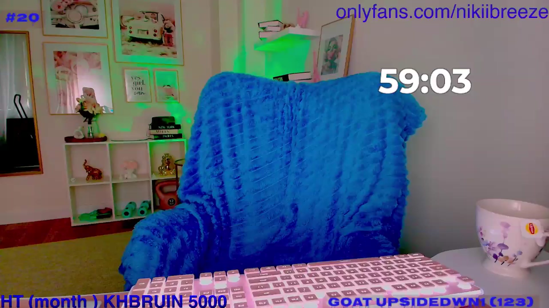 Gallery image thumbnail from BubblyTrouble's myfreecams stream on, 06/12/2026, 18:16 image 2 of 20
