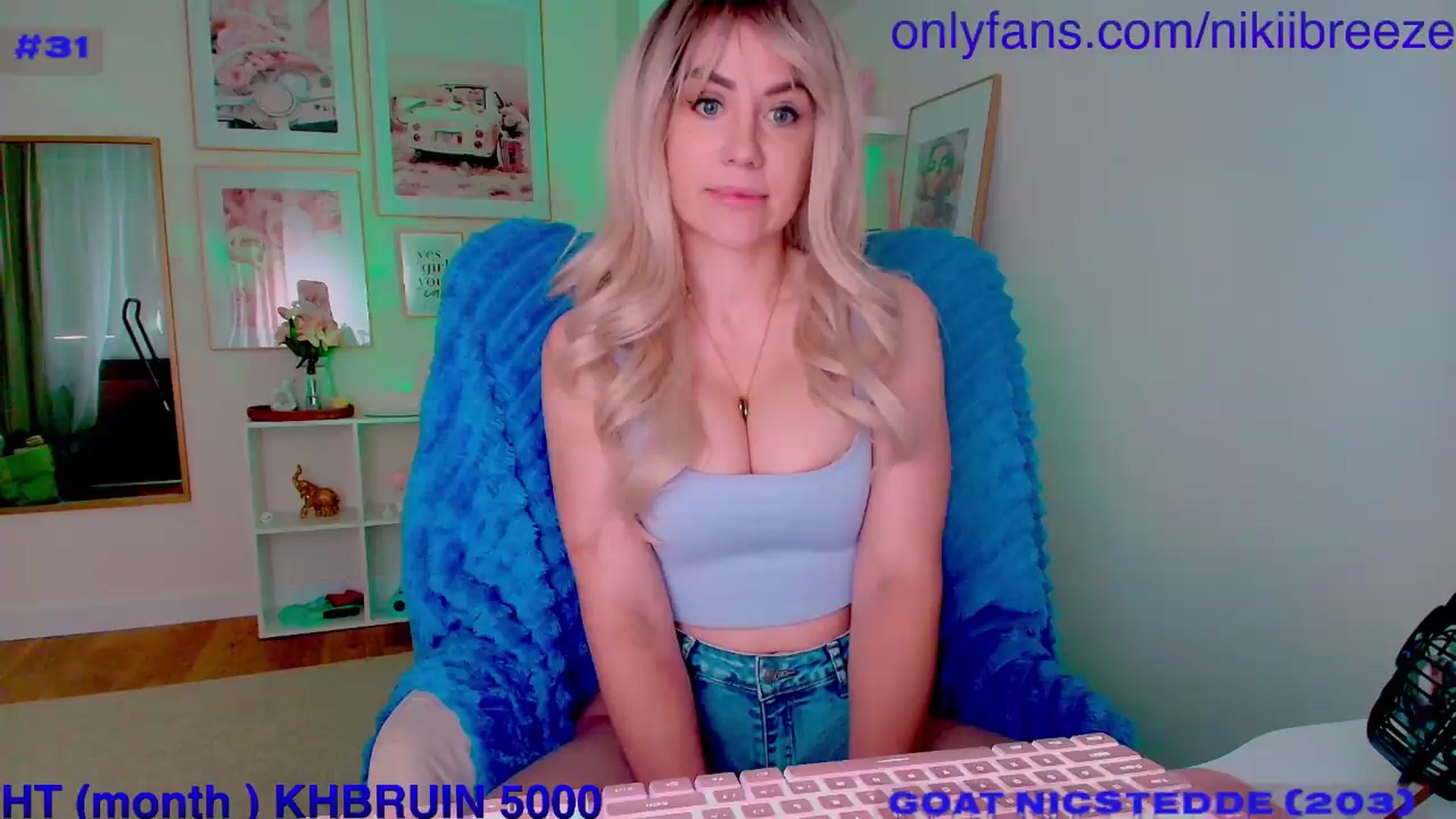 Gallery image thumbnail from BubblyTrouble's myfreecams stream on, 06/14/2026, 05:07 image 12 of 20