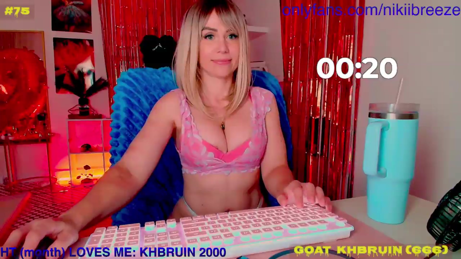 Gallery image thumbnail from BubblyTrouble's myfreecams stream on, 08/07/2026, 01:29 image 6 of 20