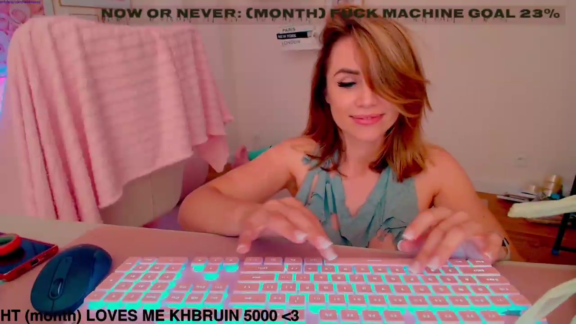 Gallery image thumbnail from BubblyTrouble's myfreecams stream on, 09/19/2026, 04:55 image 8 of 20