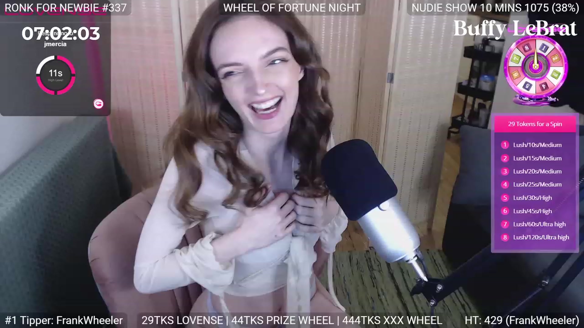 Gallery image thumbnail from BuffyLeBrat's myfreecams stream on, 04/07/2023, 24:02 image 20 of 20