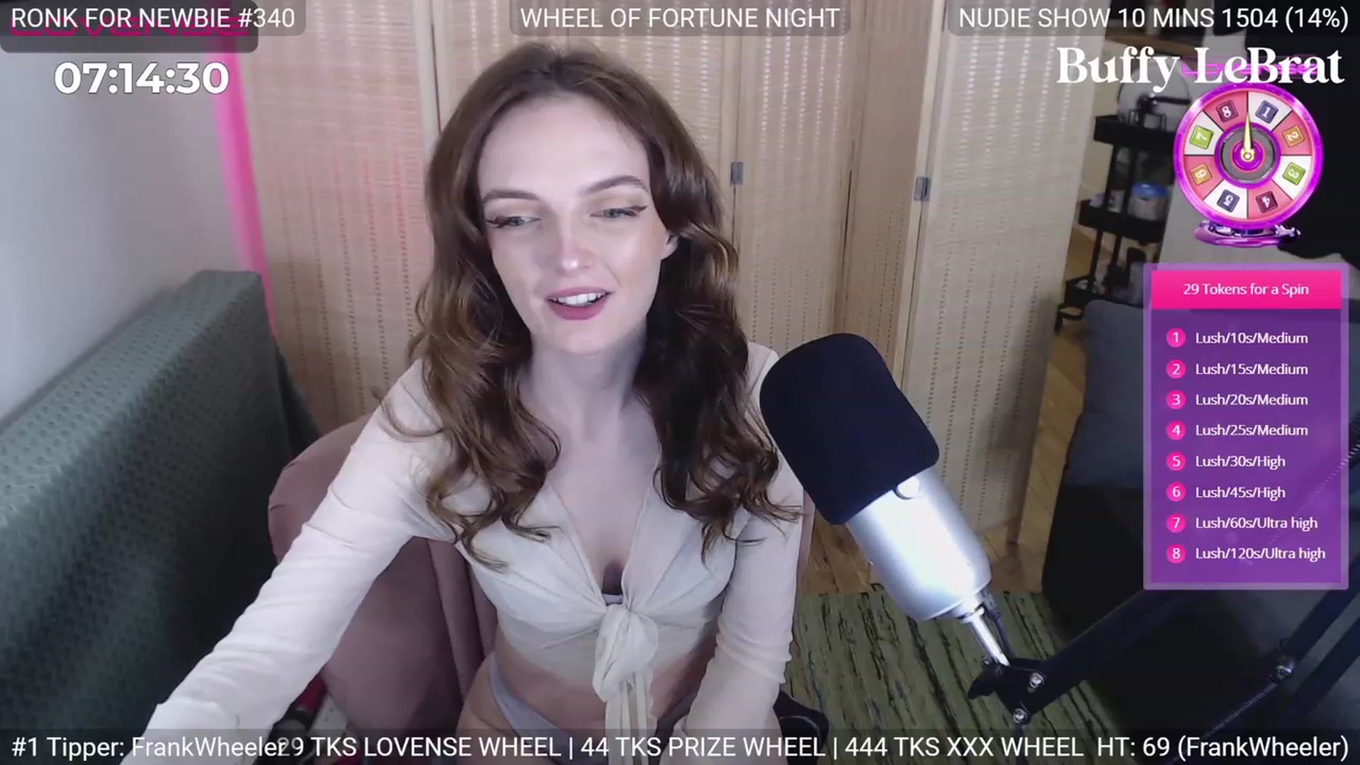 Gallery image thumbnail from BuffyLeBrat's myfreecams stream on, 04/07/2023, 24:02 image 11 of 20