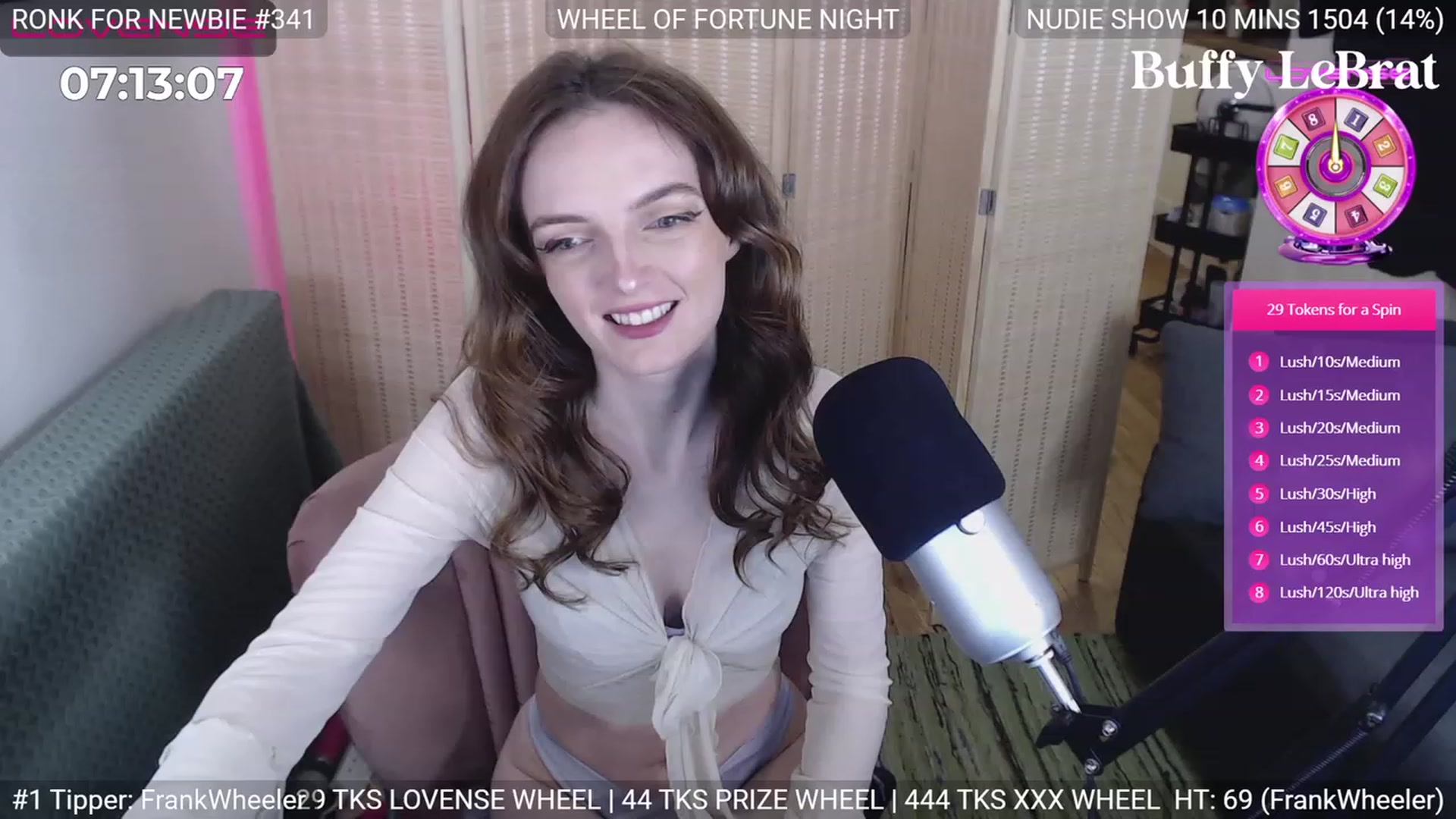 Gallery image thumbnail from BuffyLeBrat's myfreecams stream on, 04/07/2023, 24:02 image 12 of 20