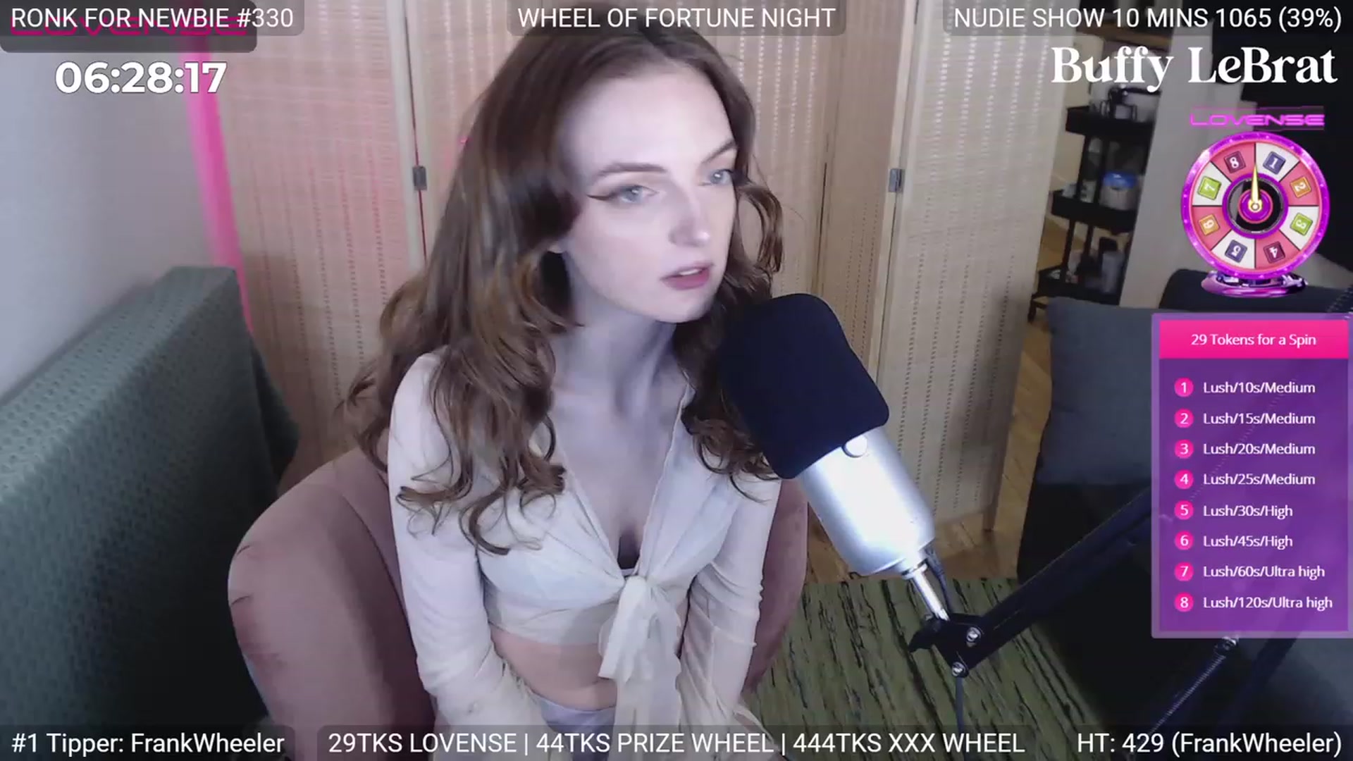 Gallery image thumbnail from BuffyLeBrat's myfreecams stream on, 04/07/2023, 01:57 image 1 of 20