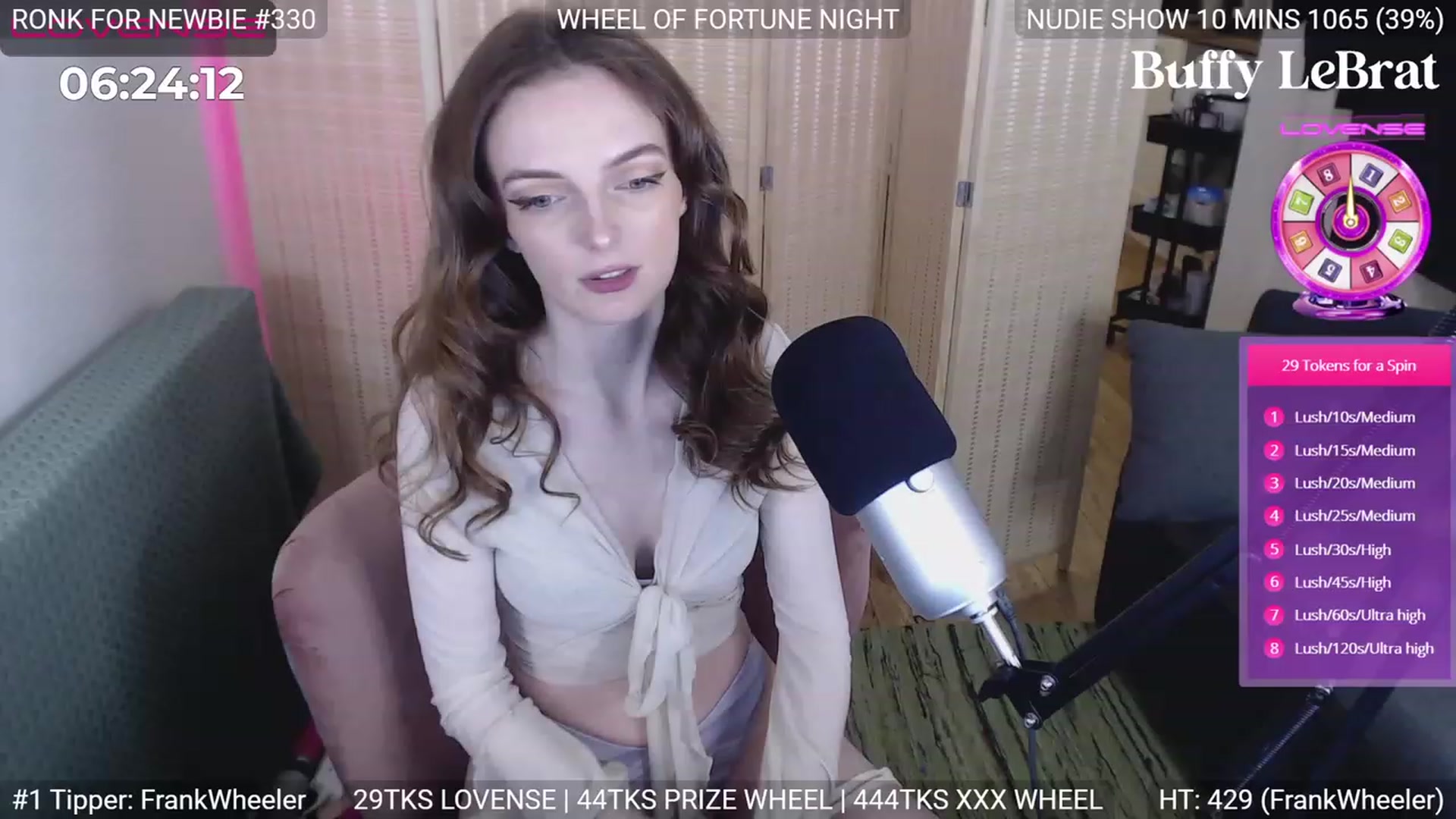 Gallery image thumbnail from BuffyLeBrat's myfreecams stream on, 04/07/2023, 01:57 image 2 of 20