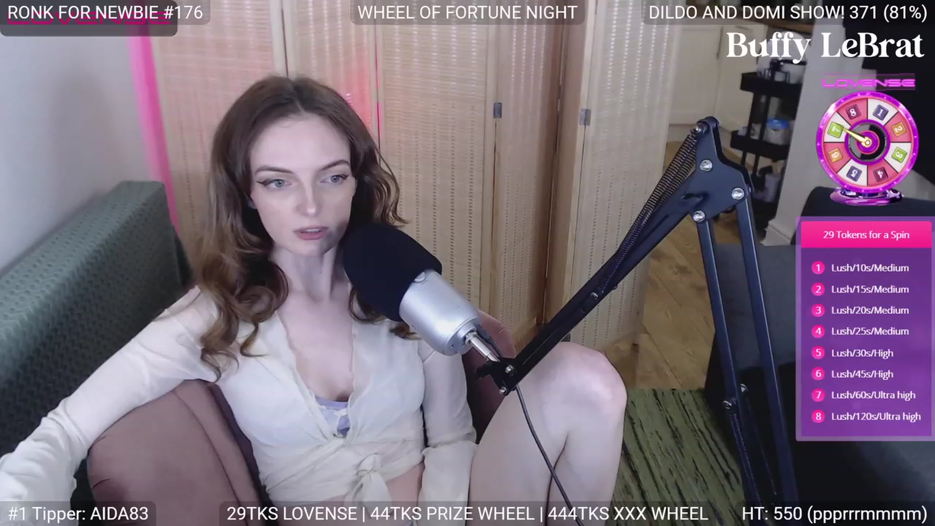 Gallery image thumbnail from BuffyLeBrat's myfreecams stream on, 04/07/2023, 07:04 image 20 of 20
