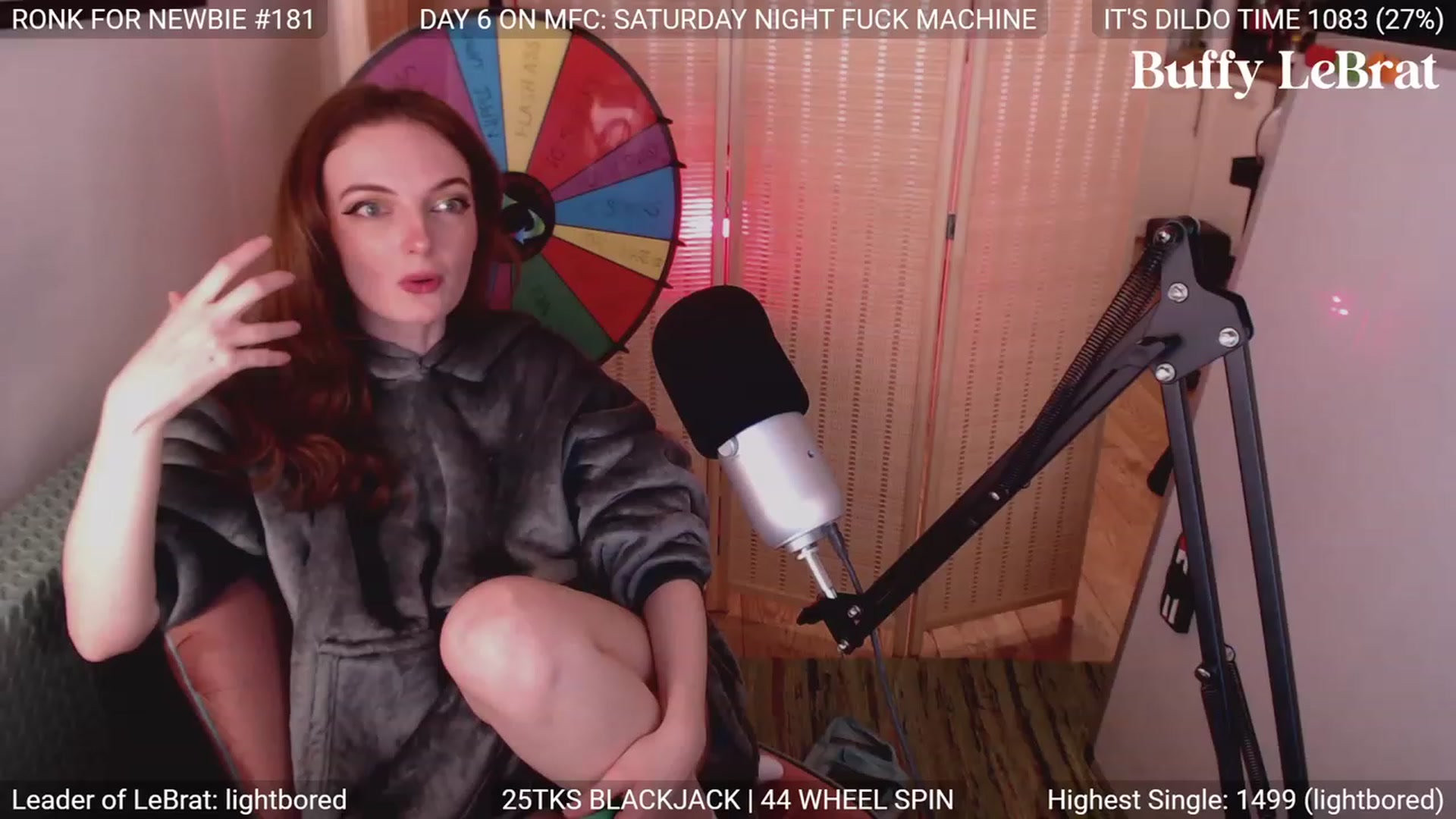 Gallery image thumbnail from BuffyLeBrat's myfreecams stream on, 04/09/2023, 06:31 image 14 of 20