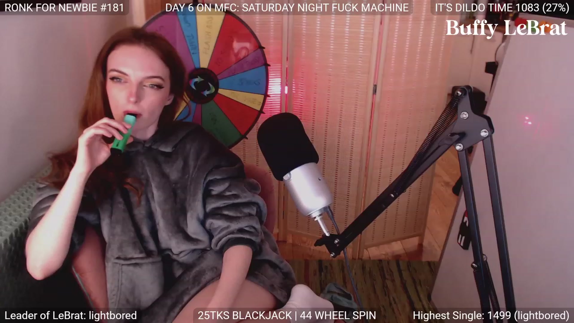 Gallery image thumbnail from BuffyLeBrat's myfreecams stream on, 04/09/2023, 06:31 image 11 of 20