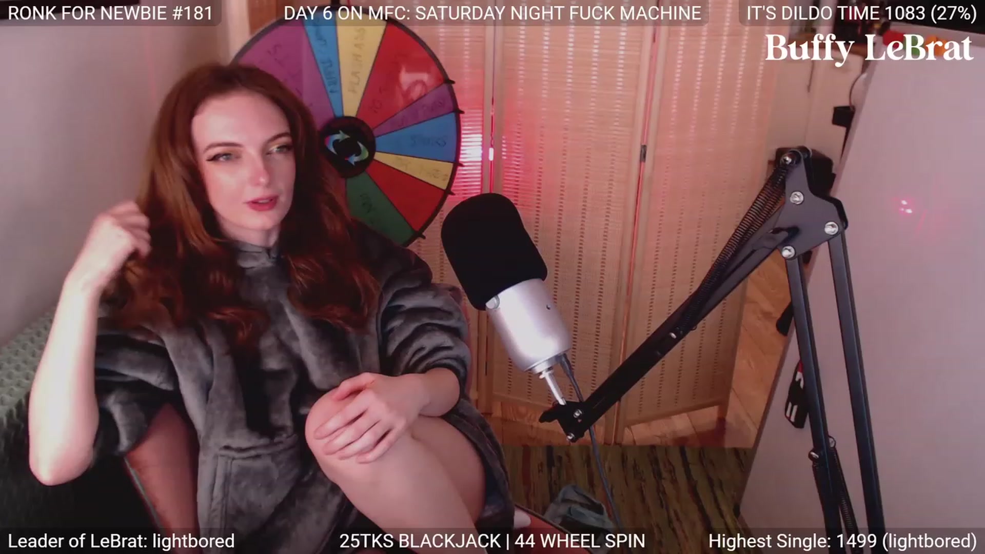 Gallery image thumbnail from BuffyLeBrat's myfreecams stream on, 04/09/2023, 06:31 image 18 of 20