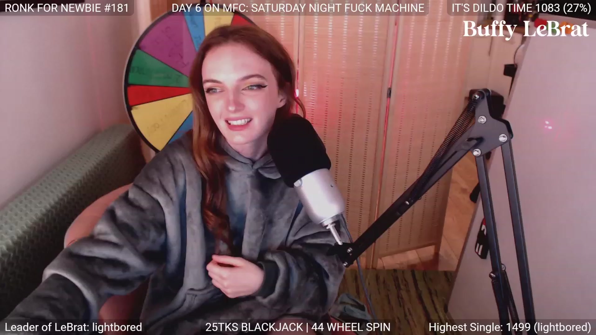 Gallery image thumbnail from BuffyLeBrat's myfreecams stream on, 04/09/2023, 06:31 image 6 of 20