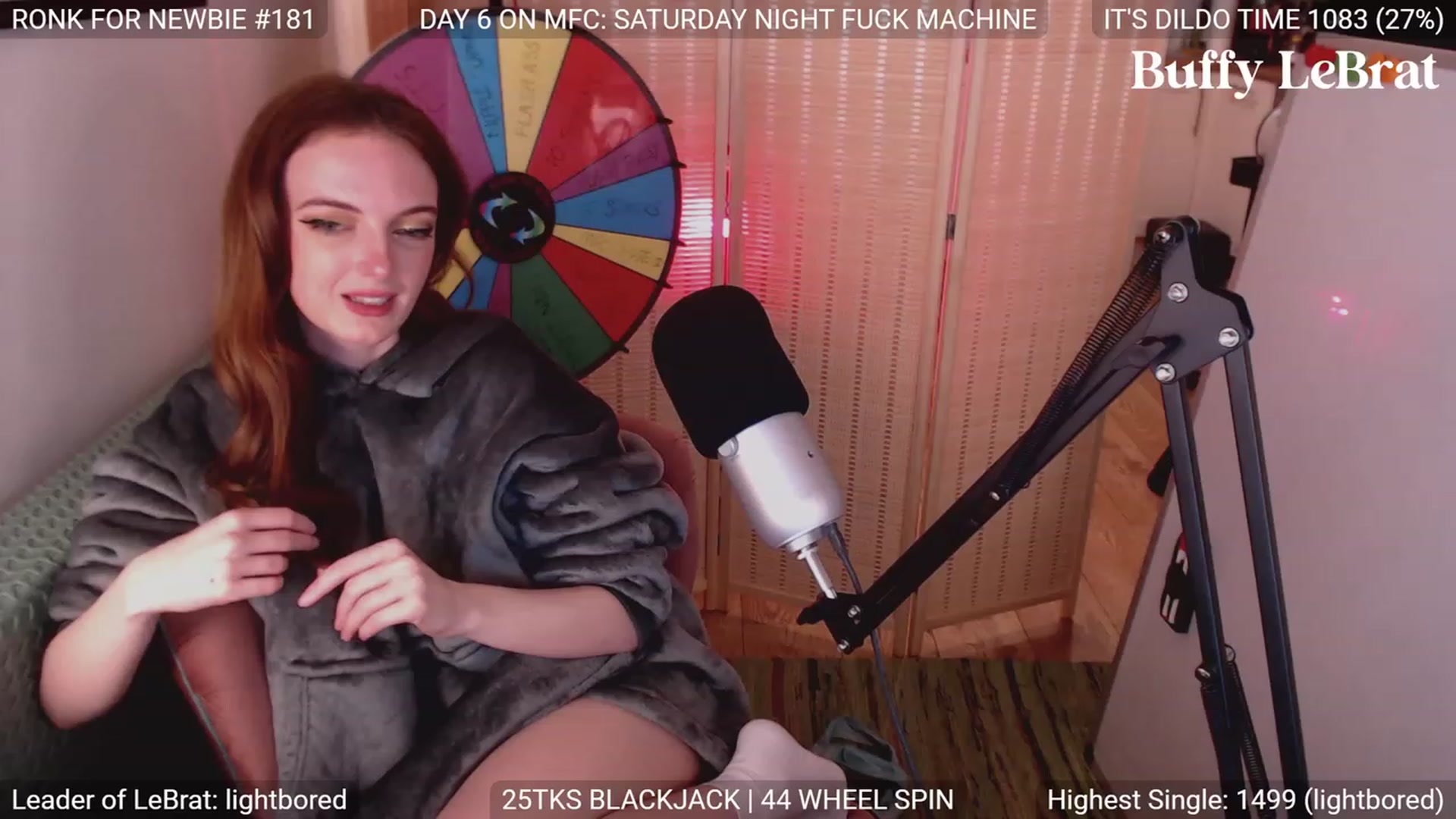 Gallery image thumbnail from BuffyLeBrat's myfreecams stream on, 04/09/2023, 06:31 image 9 of 20
