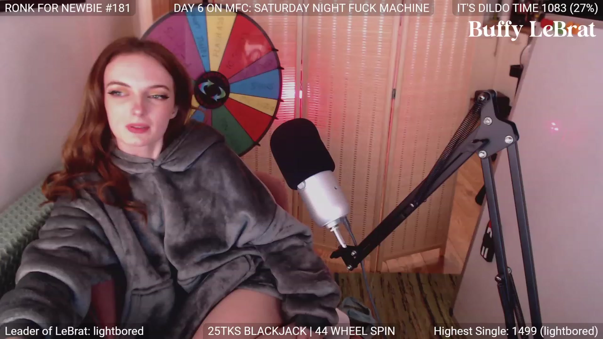 Gallery image thumbnail from BuffyLeBrat's myfreecams stream on, 04/09/2023, 06:31 image 7 of 20