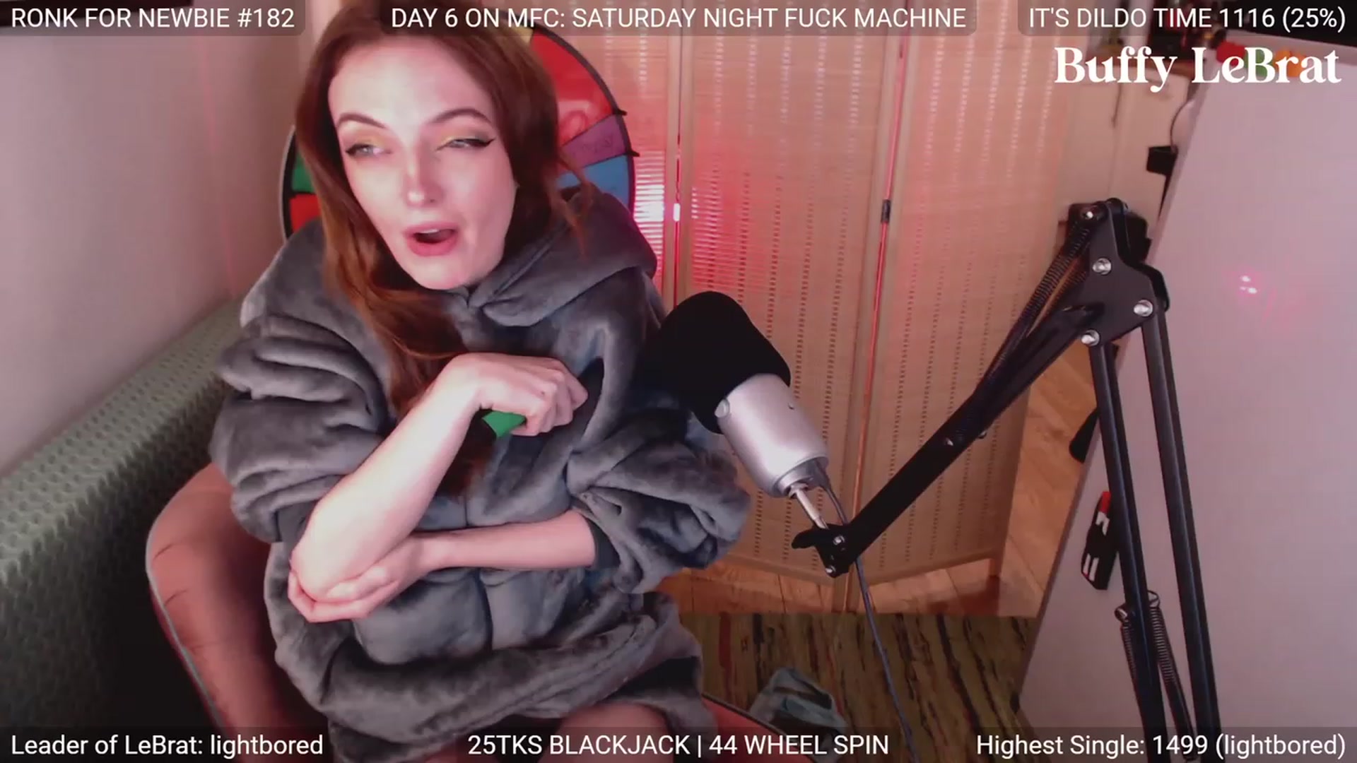 Gallery image thumbnail from BuffyLeBrat's myfreecams stream on, 04/09/2023, 06:31 image 1 of 20