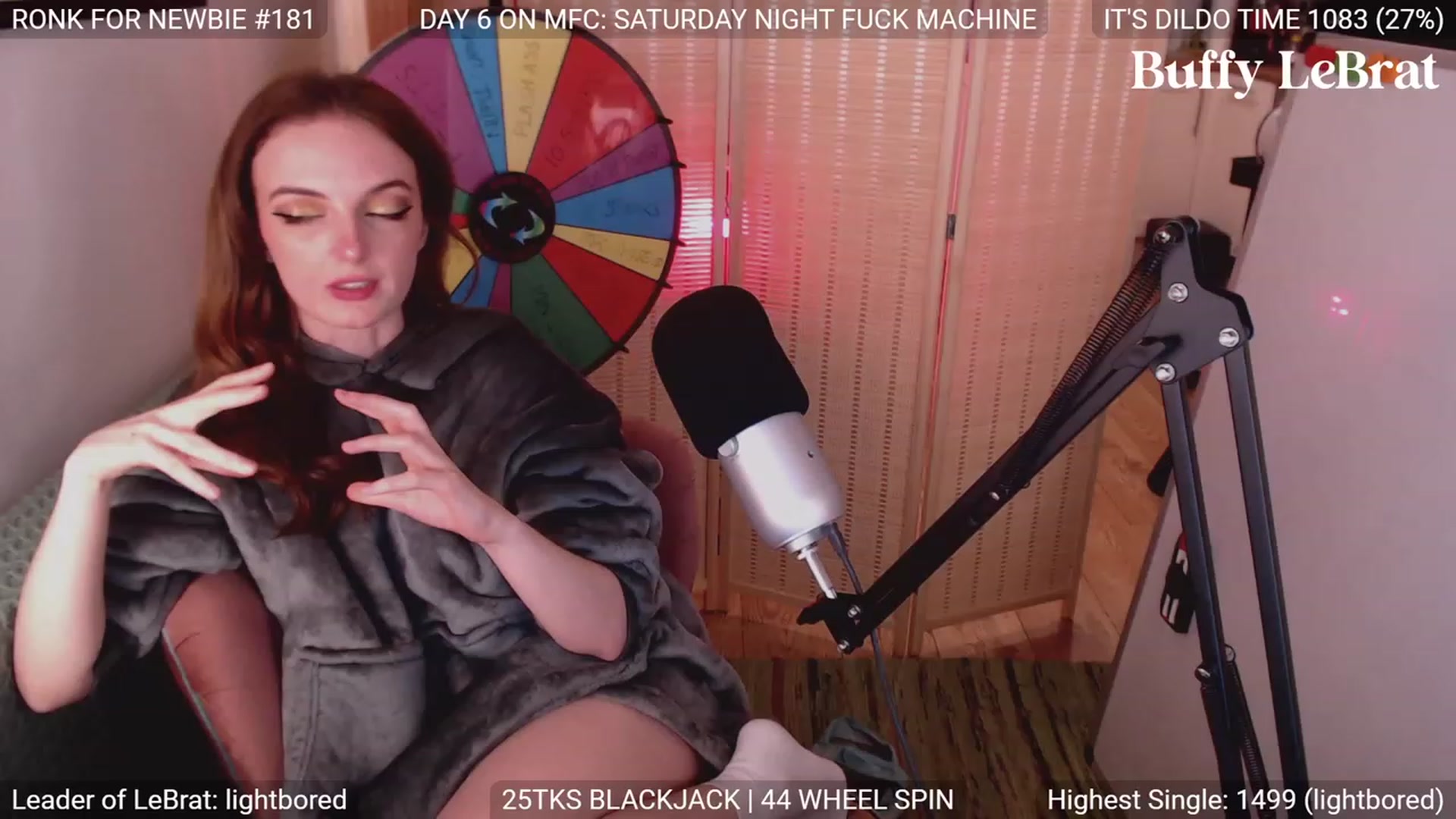Gallery image thumbnail from BuffyLeBrat's myfreecams stream on, 04/09/2023, 06:31 image 8 of 20