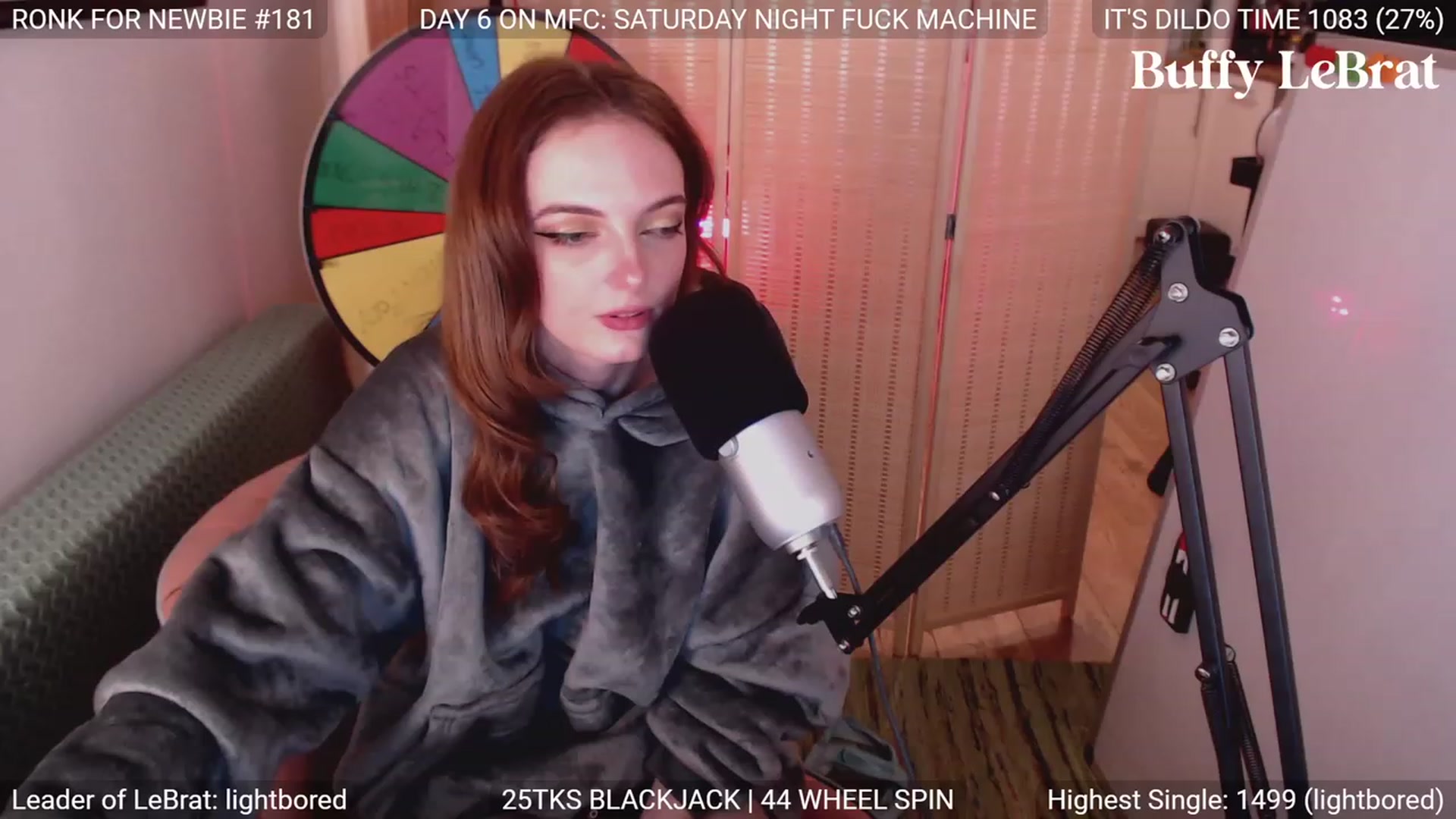 Gallery image thumbnail from BuffyLeBrat's myfreecams stream on, 04/09/2023, 06:31 image 4 of 20