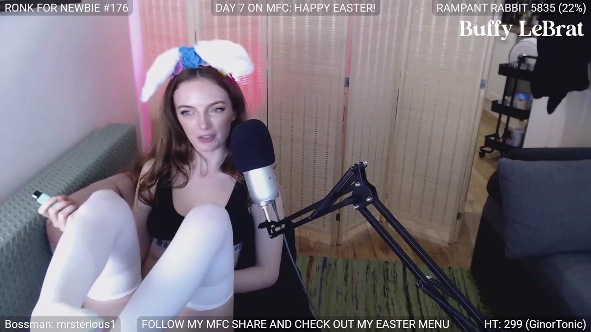 Gallery image thumbnail from BuffyLeBrat's myfreecams stream on, 04/10/2023, 02:20 image 14 of 20