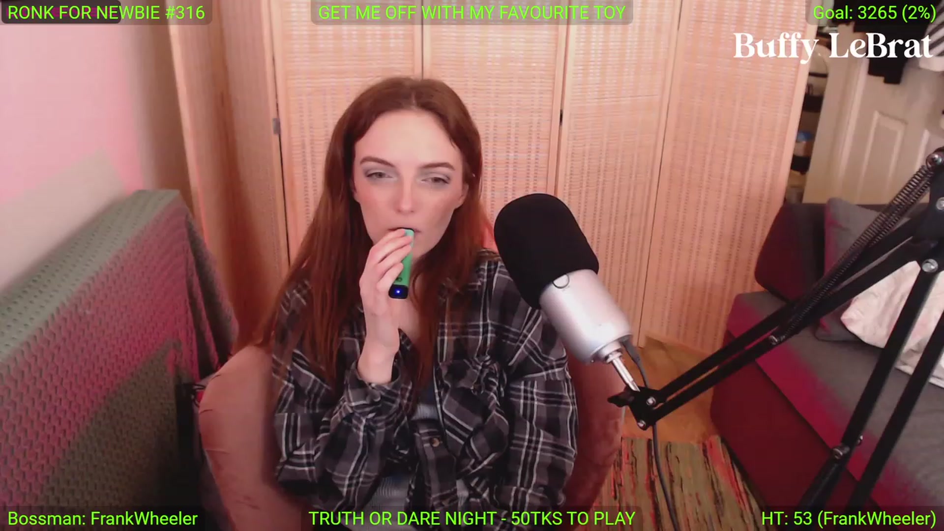 Gallery image thumbnail from BuffyLeBrat's myfreecams stream on, 04/15/2023, 21:48 image 7 of 20