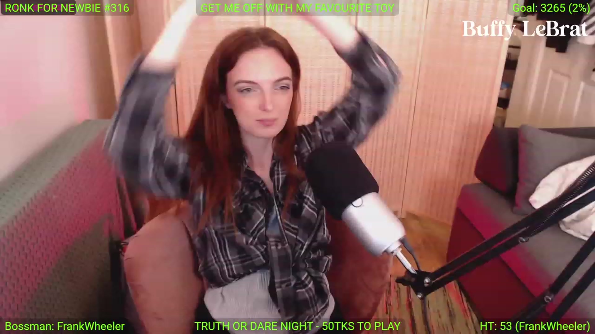 Gallery image thumbnail from BuffyLeBrat's myfreecams stream on, 04/15/2023, 21:48 image 5 of 20