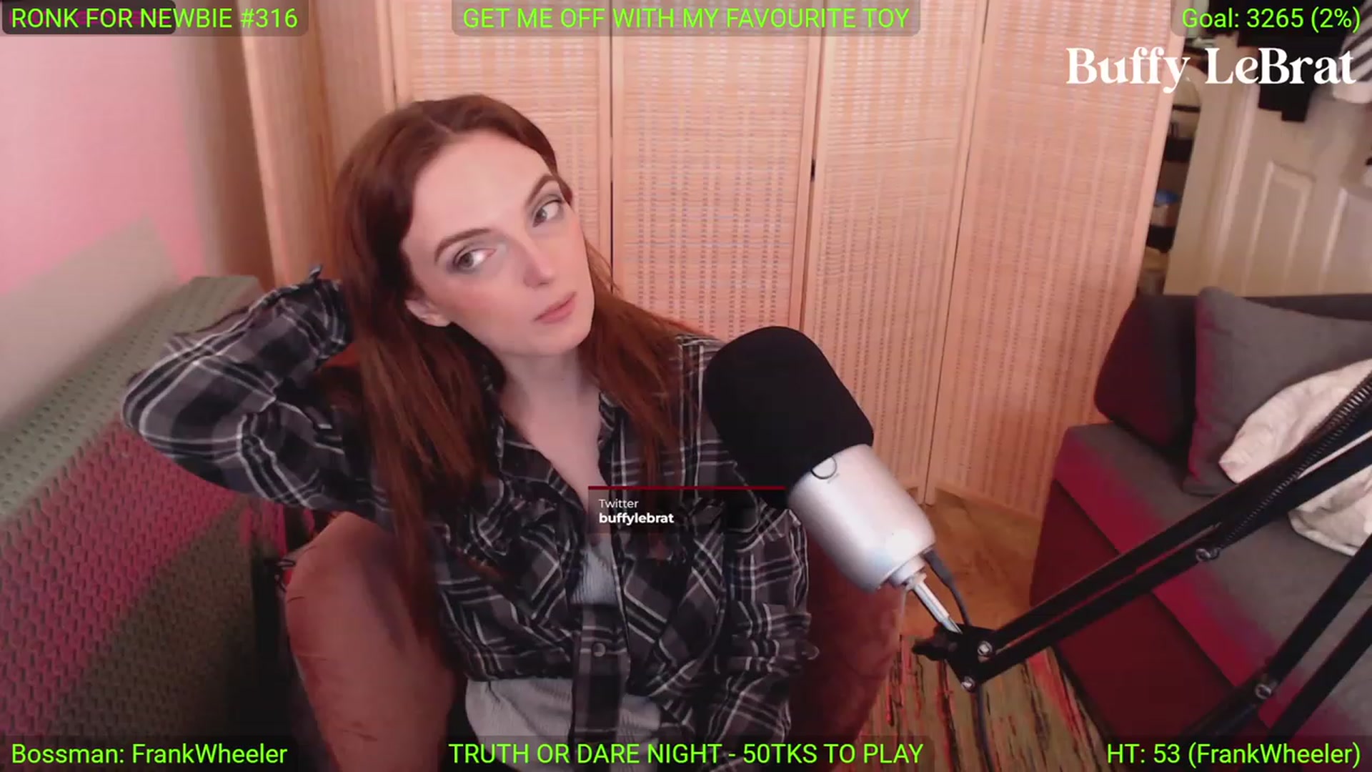 Gallery image thumbnail from BuffyLeBrat's myfreecams stream on, 04/15/2023, 21:48 image 4 of 20