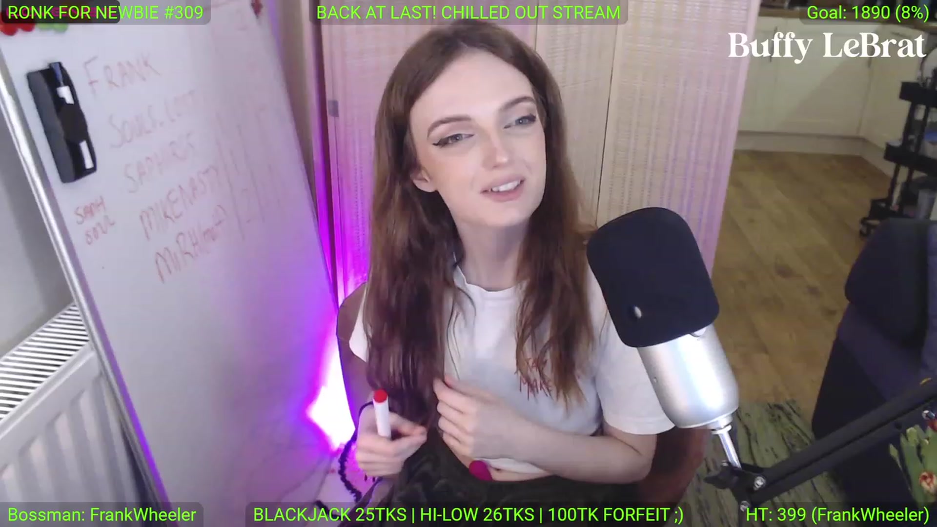 Gallery image thumbnail from BuffyLeBrat's myfreecams stream on, 04/21/2023, 24:27 image 7 of 20