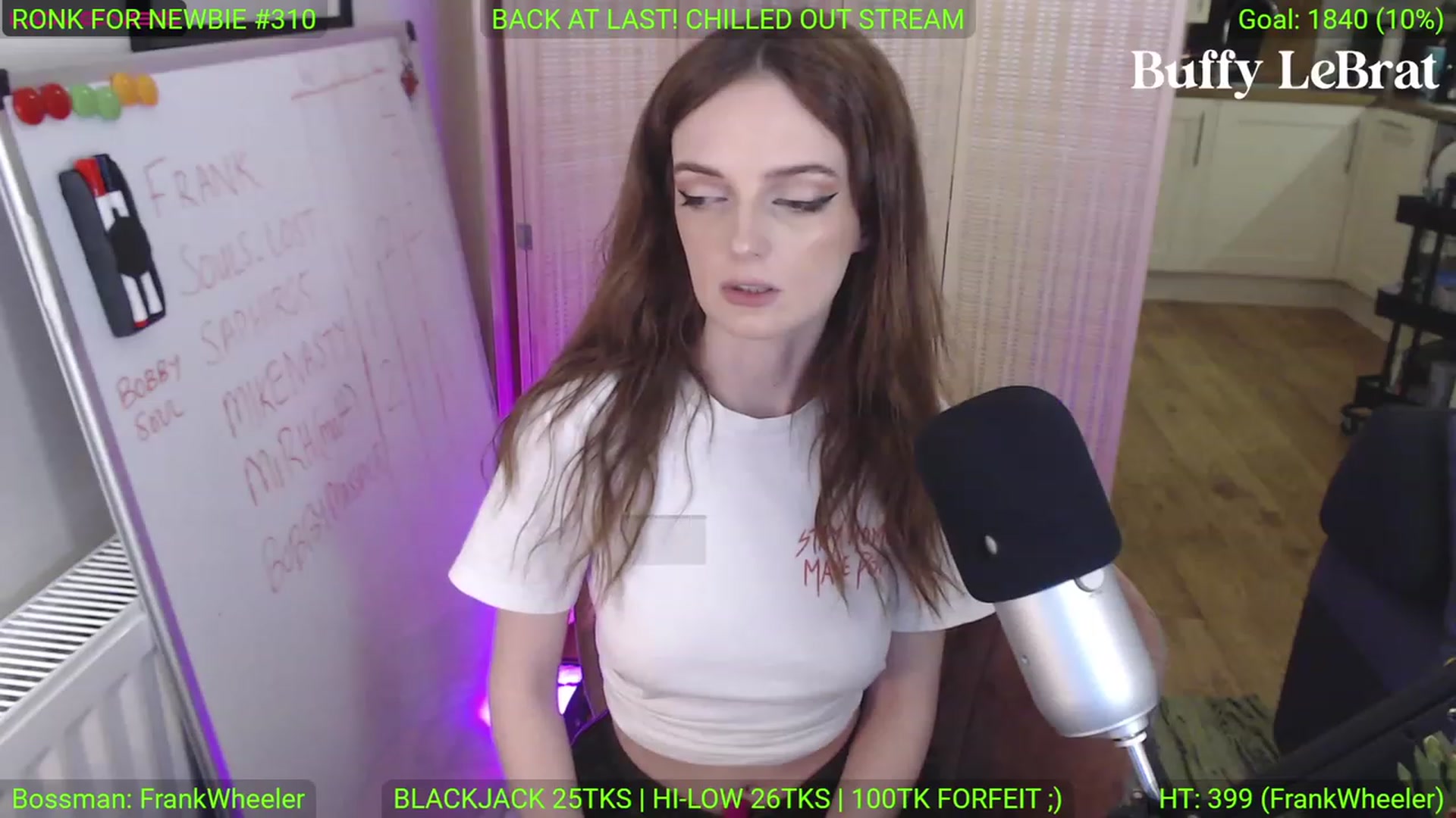 Gallery image thumbnail from BuffyLeBrat's myfreecams stream on, 04/21/2023, 24:27 image 13 of 20