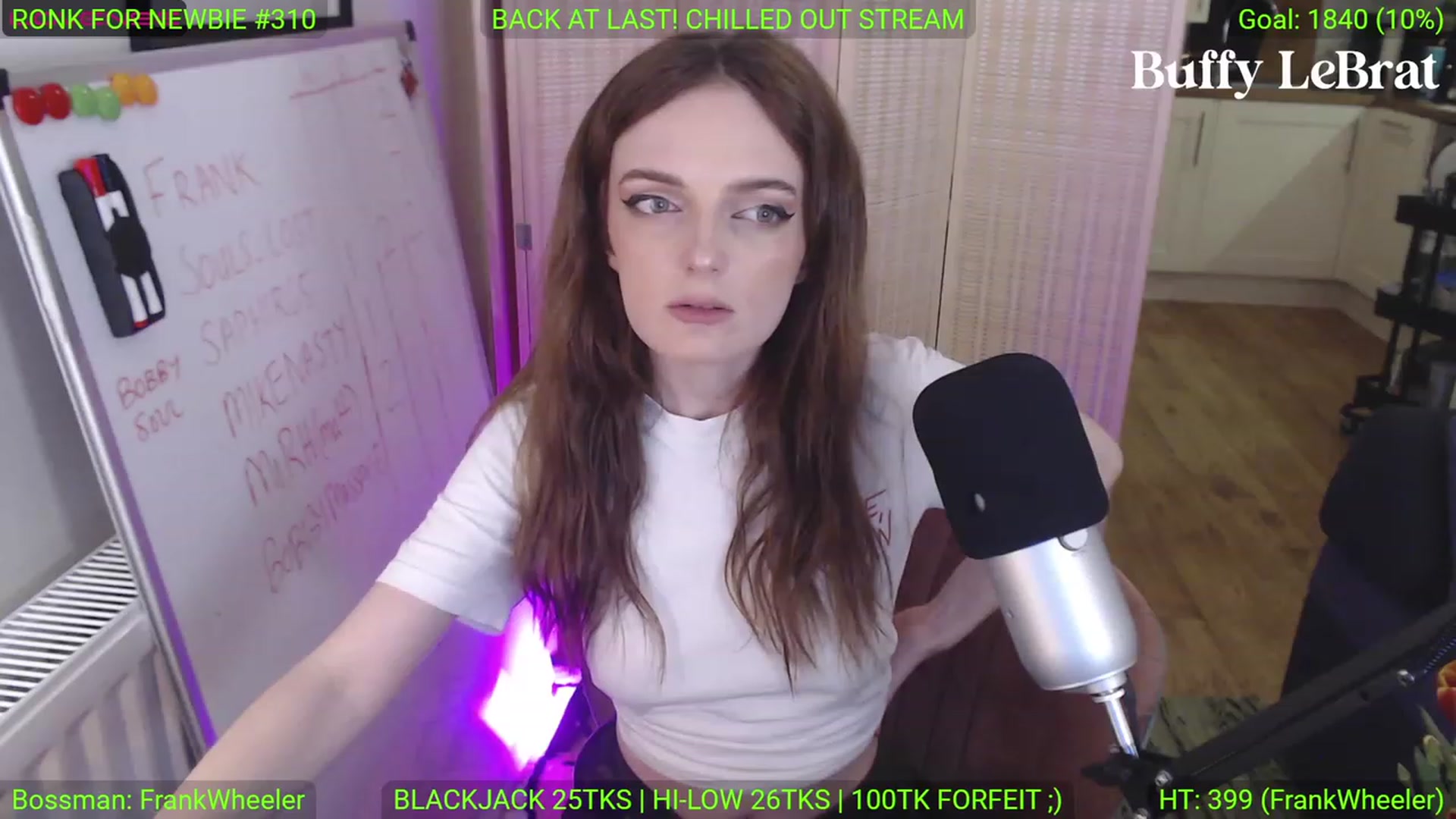 Gallery image thumbnail from BuffyLeBrat's myfreecams stream on, 04/21/2023, 24:27 image 18 of 20