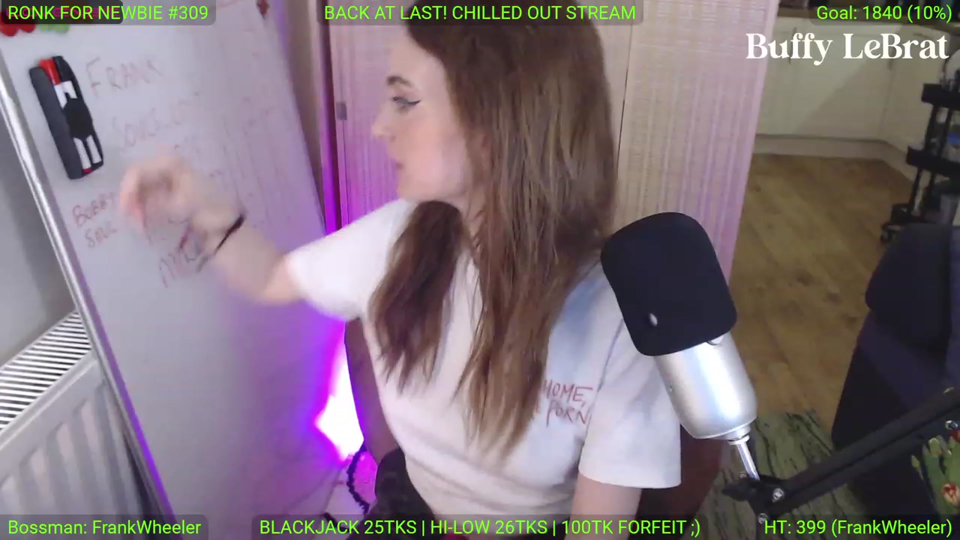Gallery image thumbnail from BuffyLeBrat's myfreecams stream on, 04/21/2023, 24:27 image 9 of 20