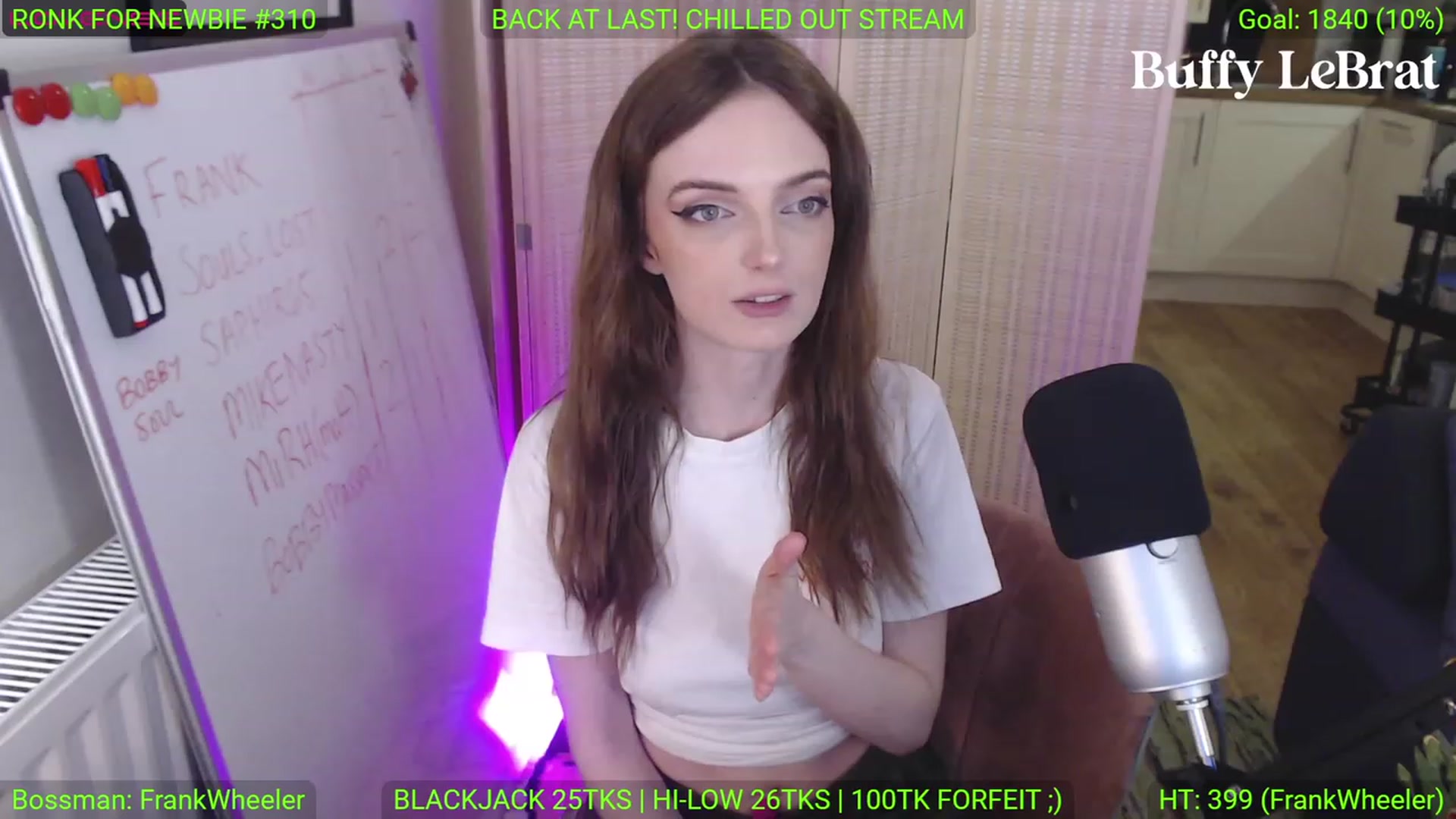 Gallery image thumbnail from BuffyLeBrat's myfreecams stream on, 04/21/2023, 24:27 image 15 of 20