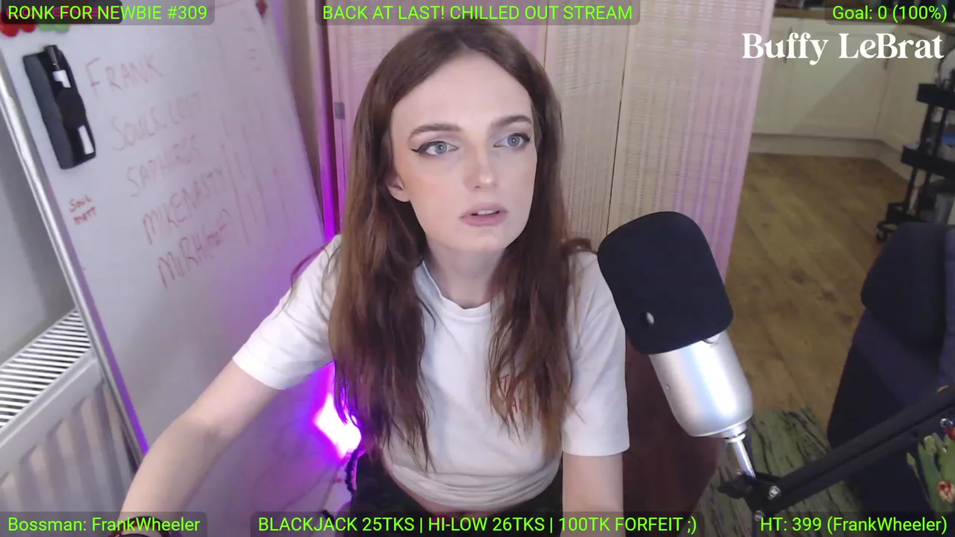 Gallery image thumbnail from BuffyLeBrat's myfreecams stream on, 04/21/2023, 24:27 image 2 of 20