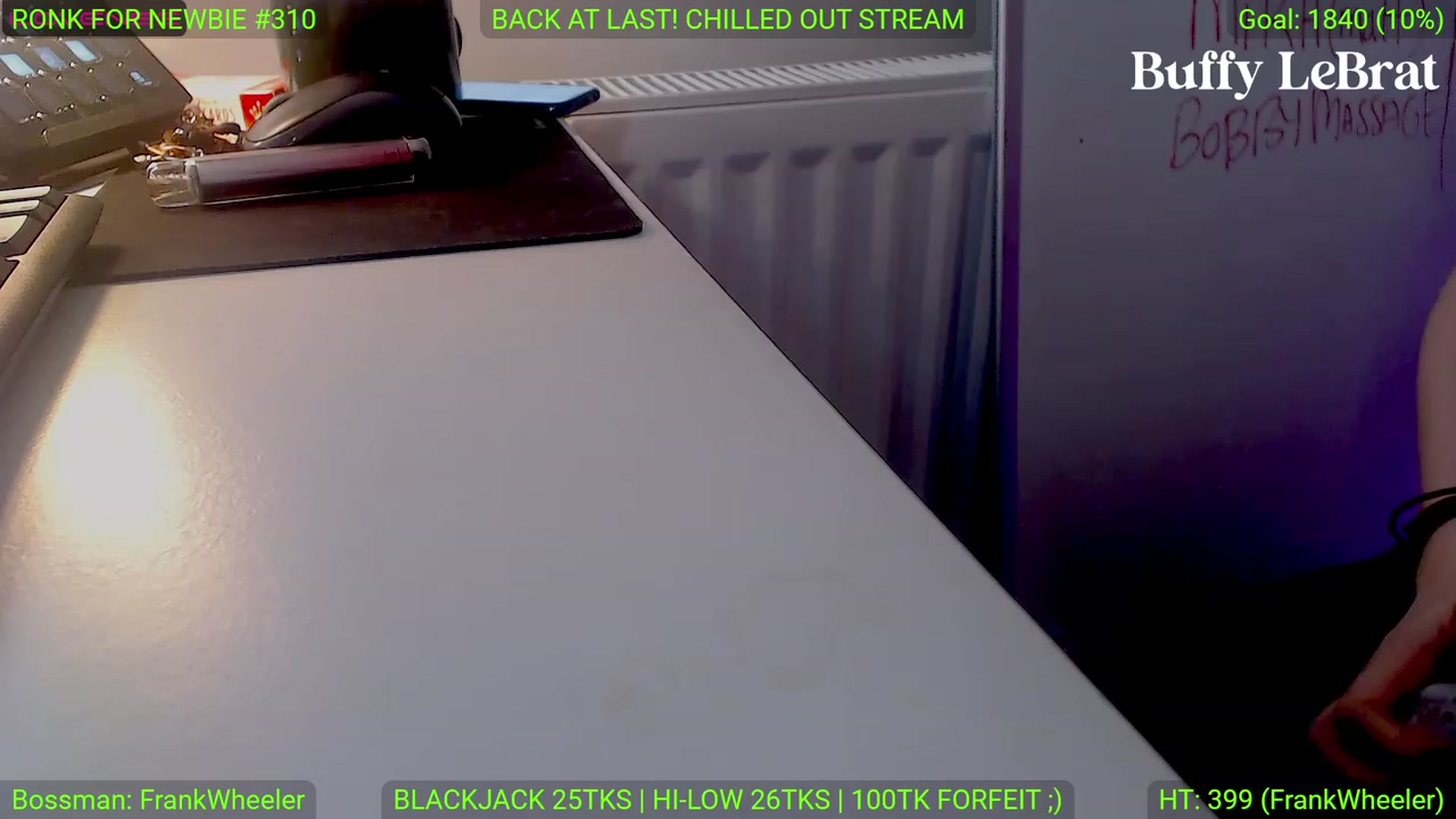 Gallery image thumbnail from BuffyLeBrat's myfreecams stream on, 04/21/2023, 24:27 image 19 of 20
