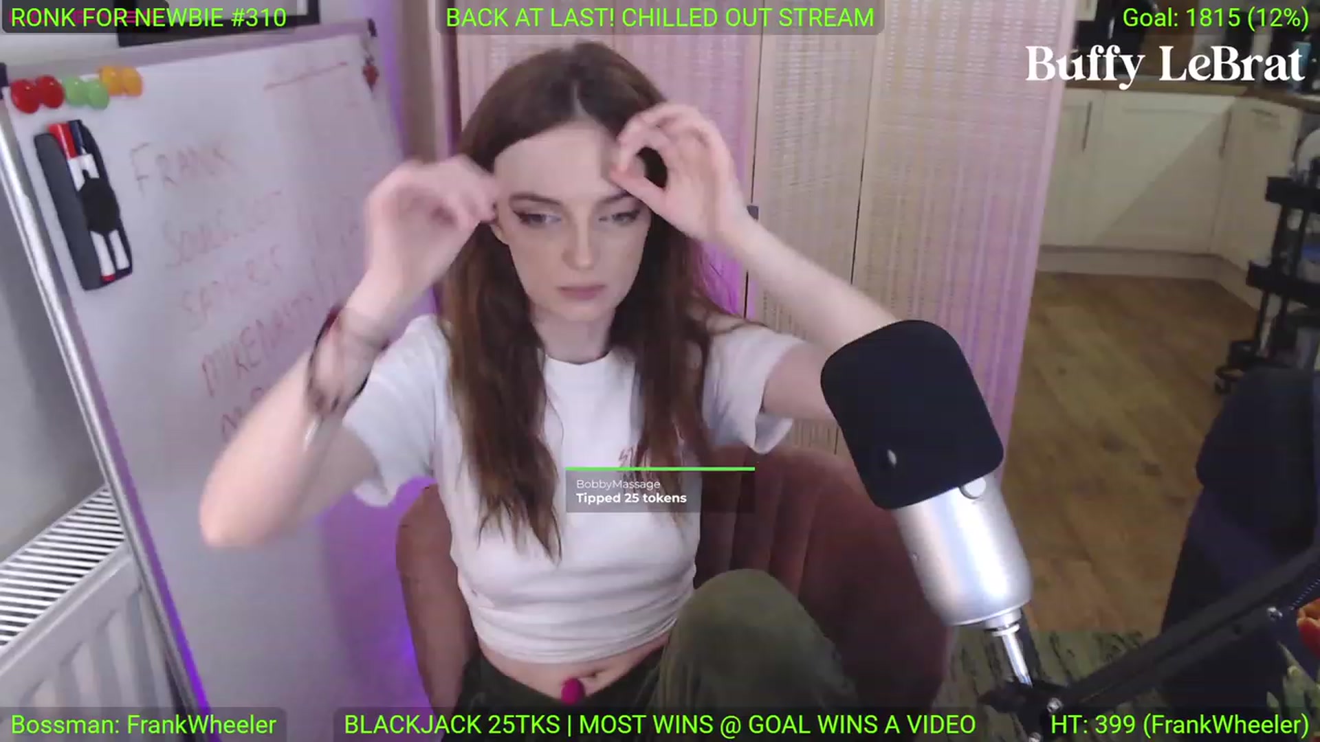 Gallery image thumbnail from BuffyLeBrat's myfreecams stream on, 04/21/2023, 01:18 image 1 of 20