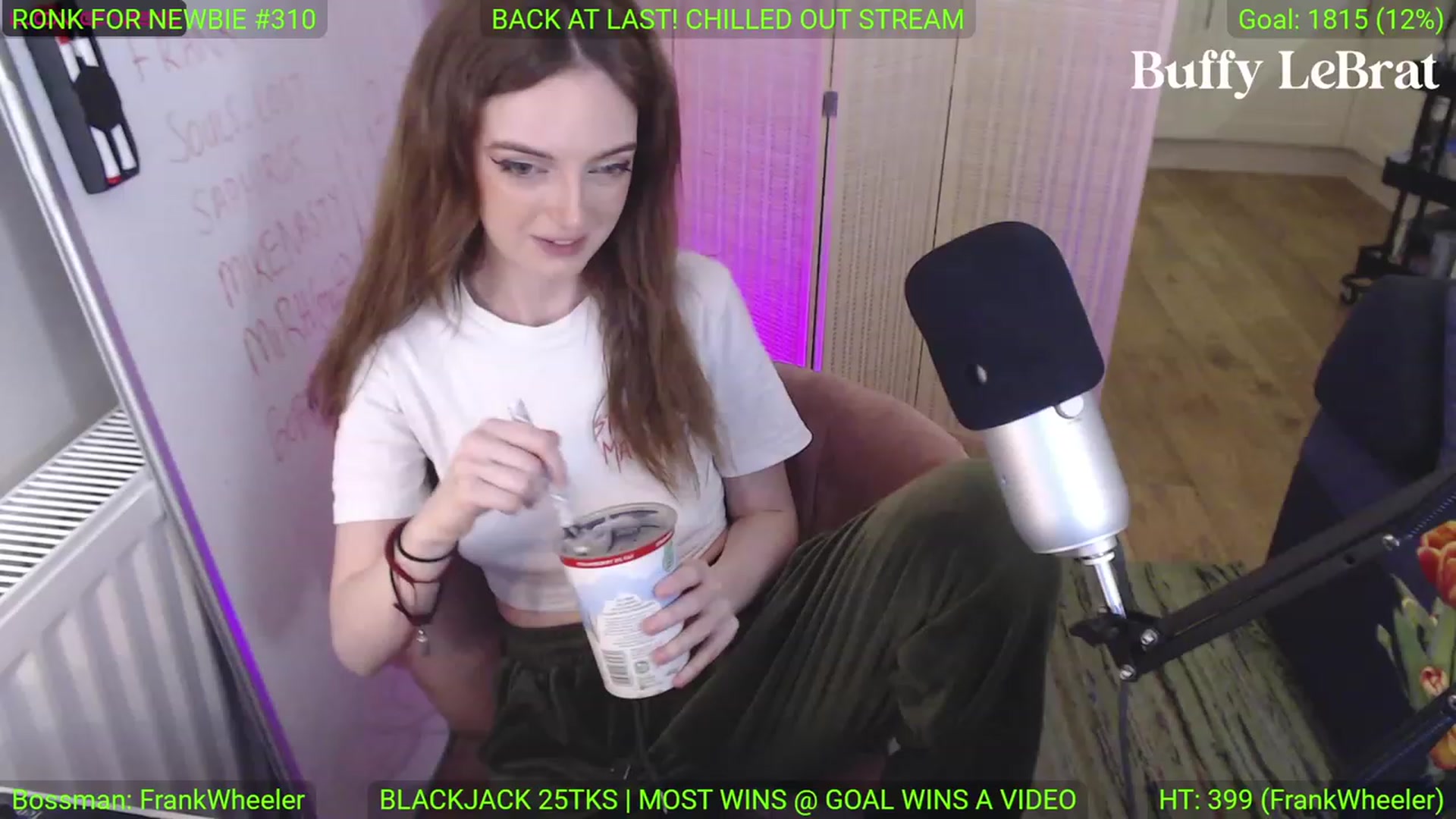 Gallery image thumbnail from BuffyLeBrat's myfreecams stream on, 04/21/2023, 01:18 image 7 of 20
