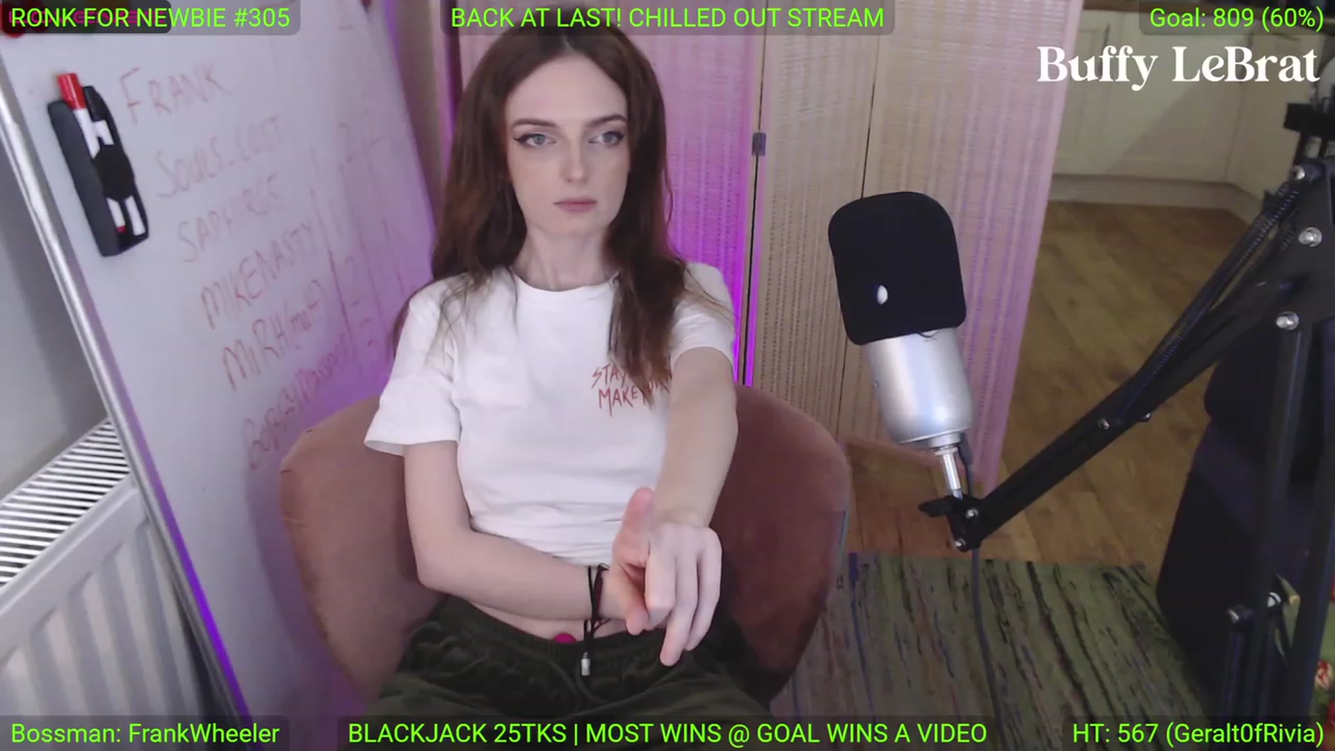 Gallery image thumbnail from BuffyLeBrat's myfreecams stream on, 04/21/2023, 02:18 image 18 of 20