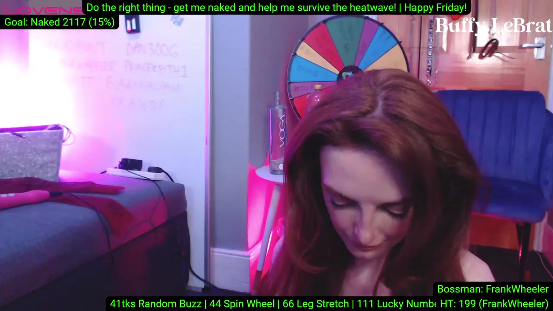 Gallery image thumbnail from BuffyLeBrat's myfreecams stream on, 06/17/2023, 24:51 image 20 of 20