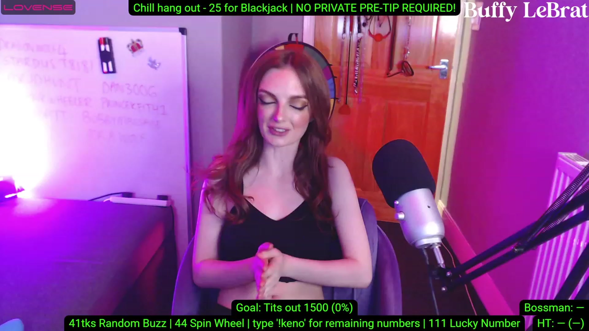 Gallery image thumbnail from BuffyLeBrat's myfreecams stream on, 06/18/2023, 23:20 image 2 of 20